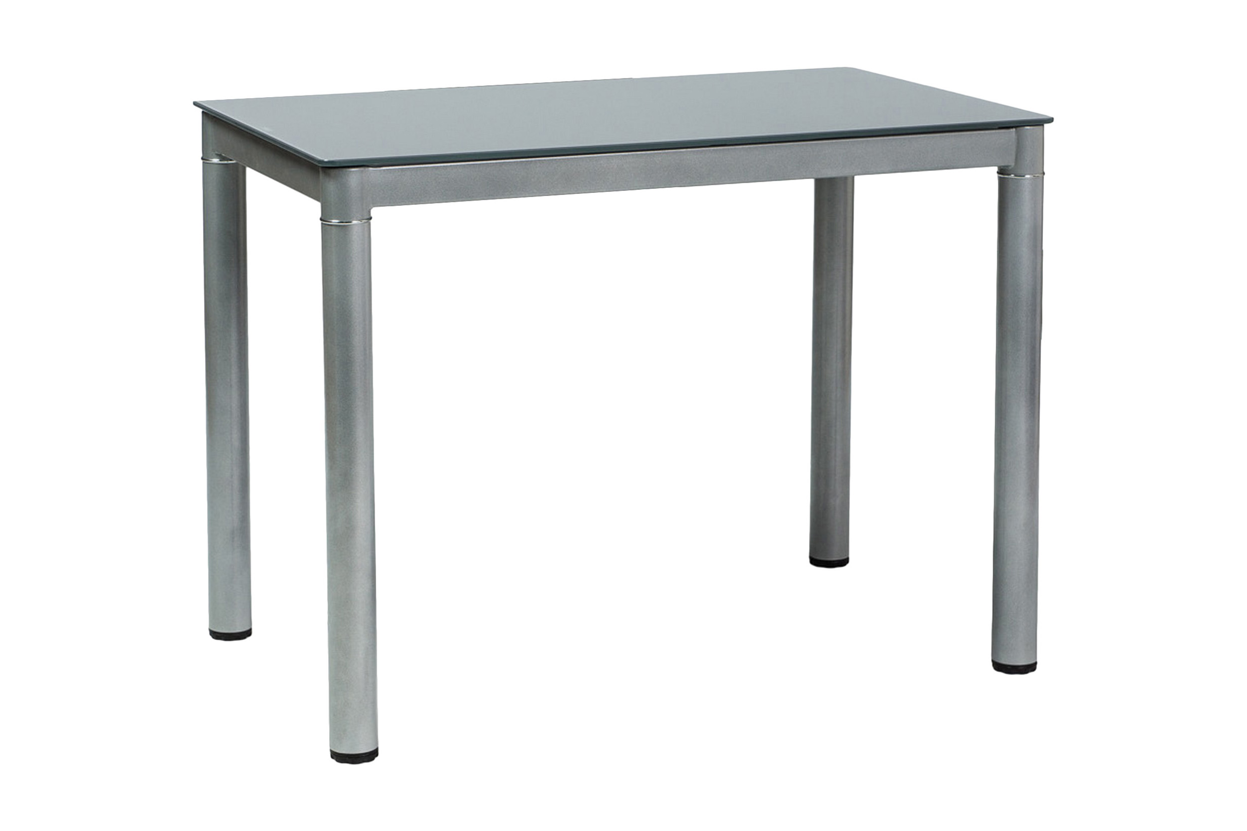 Matbord Jelka 100 cm Glas/Grå