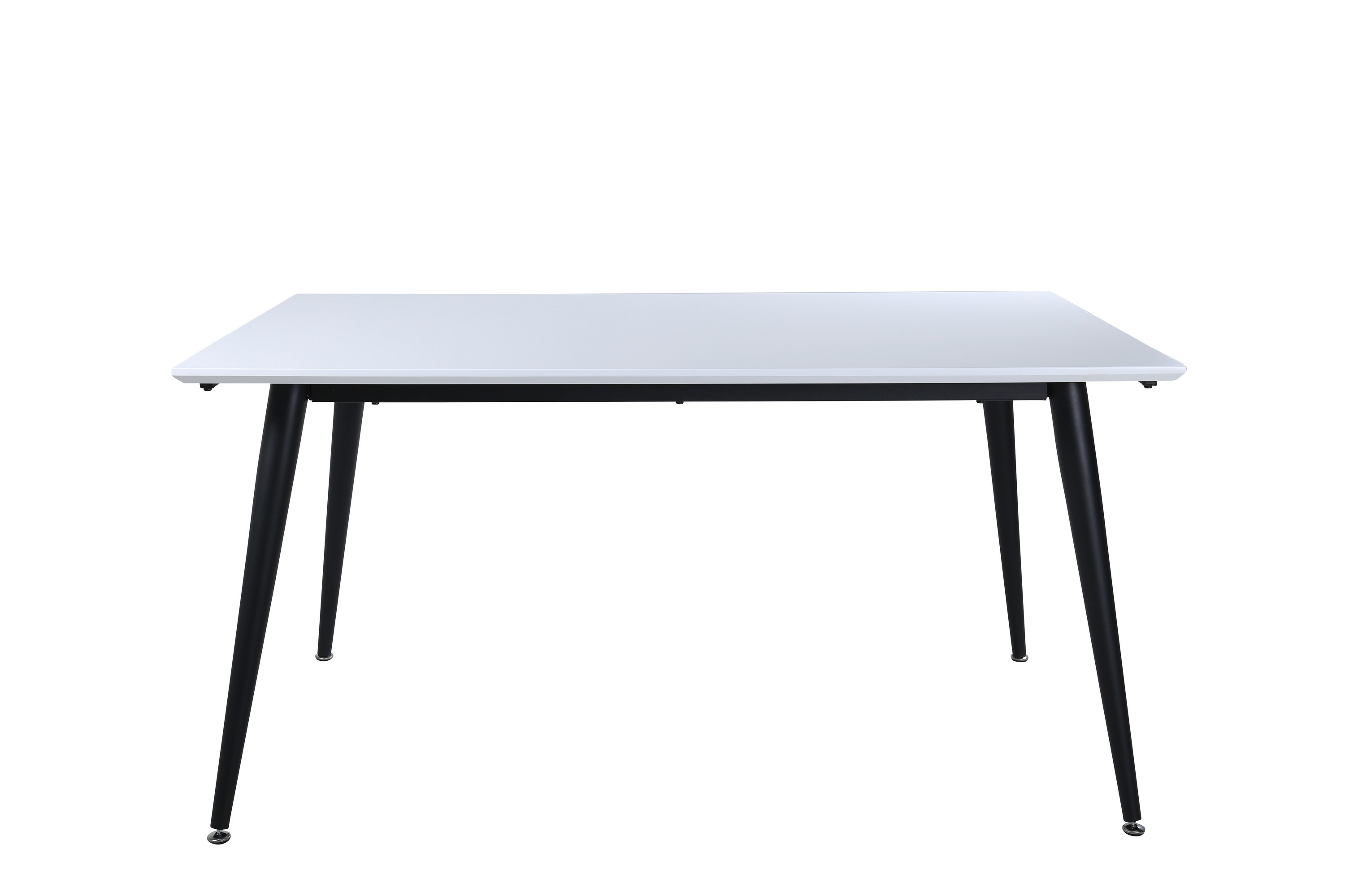 Matbord Jyma Förlängningsbart 150 cm - Vit/Svart