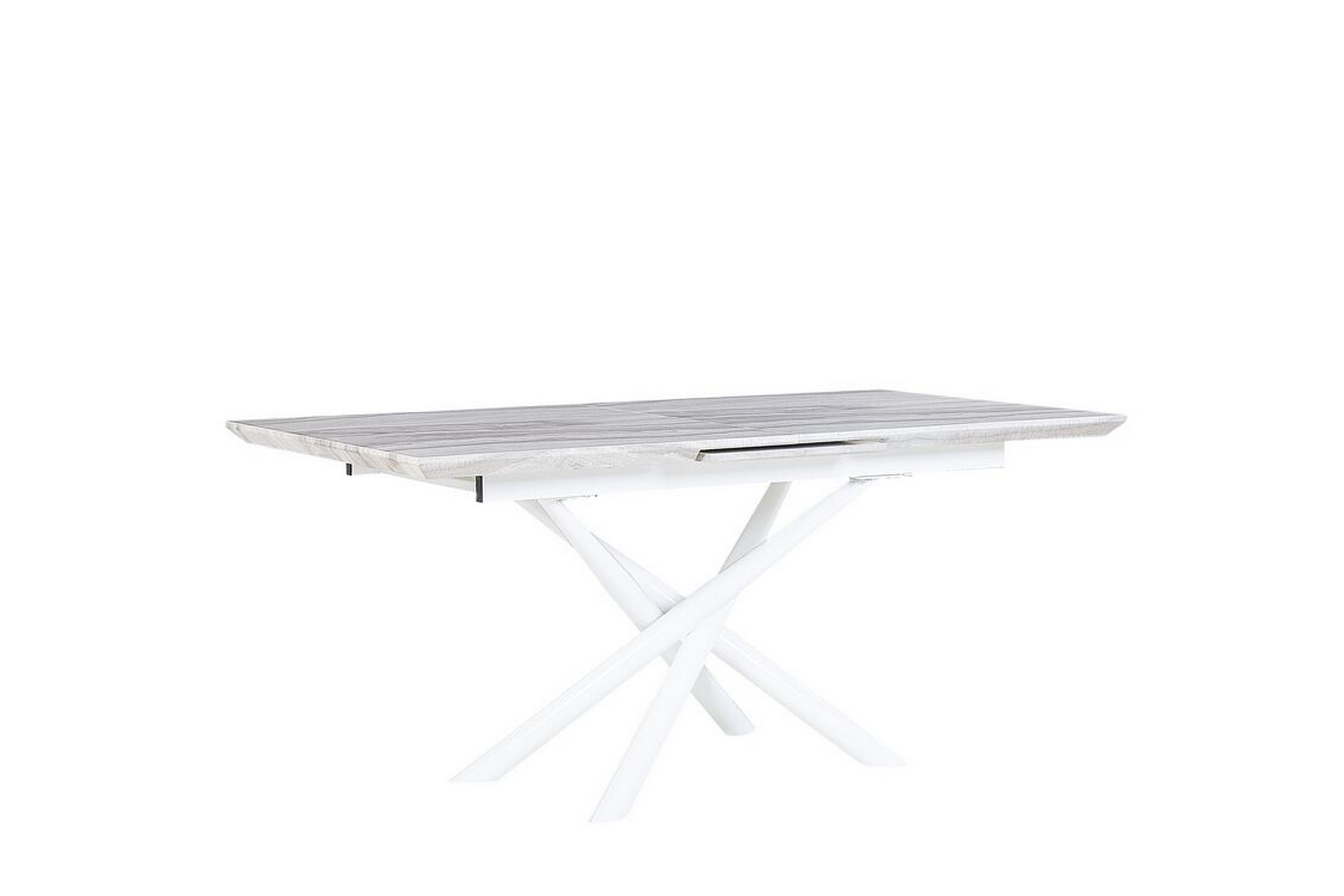 Matbord Layrac 200 cm Hopfällbart Vit