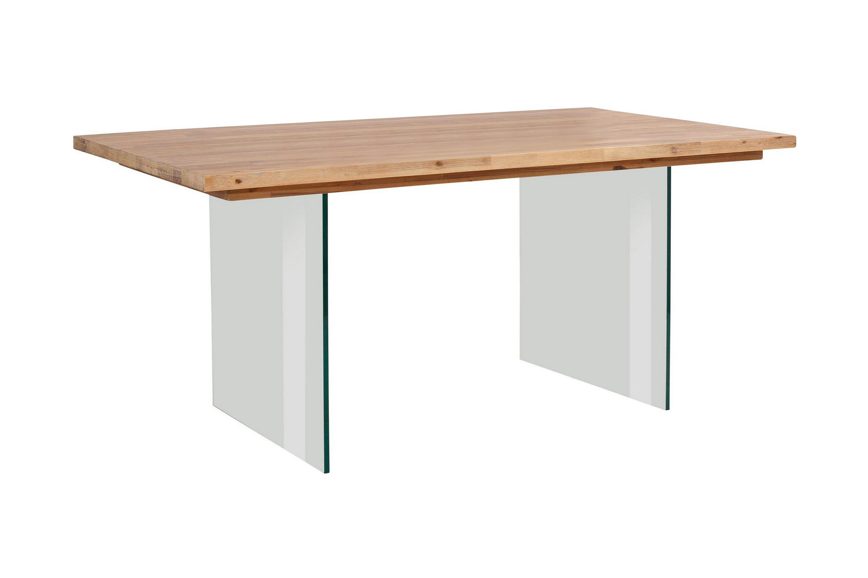 Matbord Meena 180 cm Glas Akacia Beige