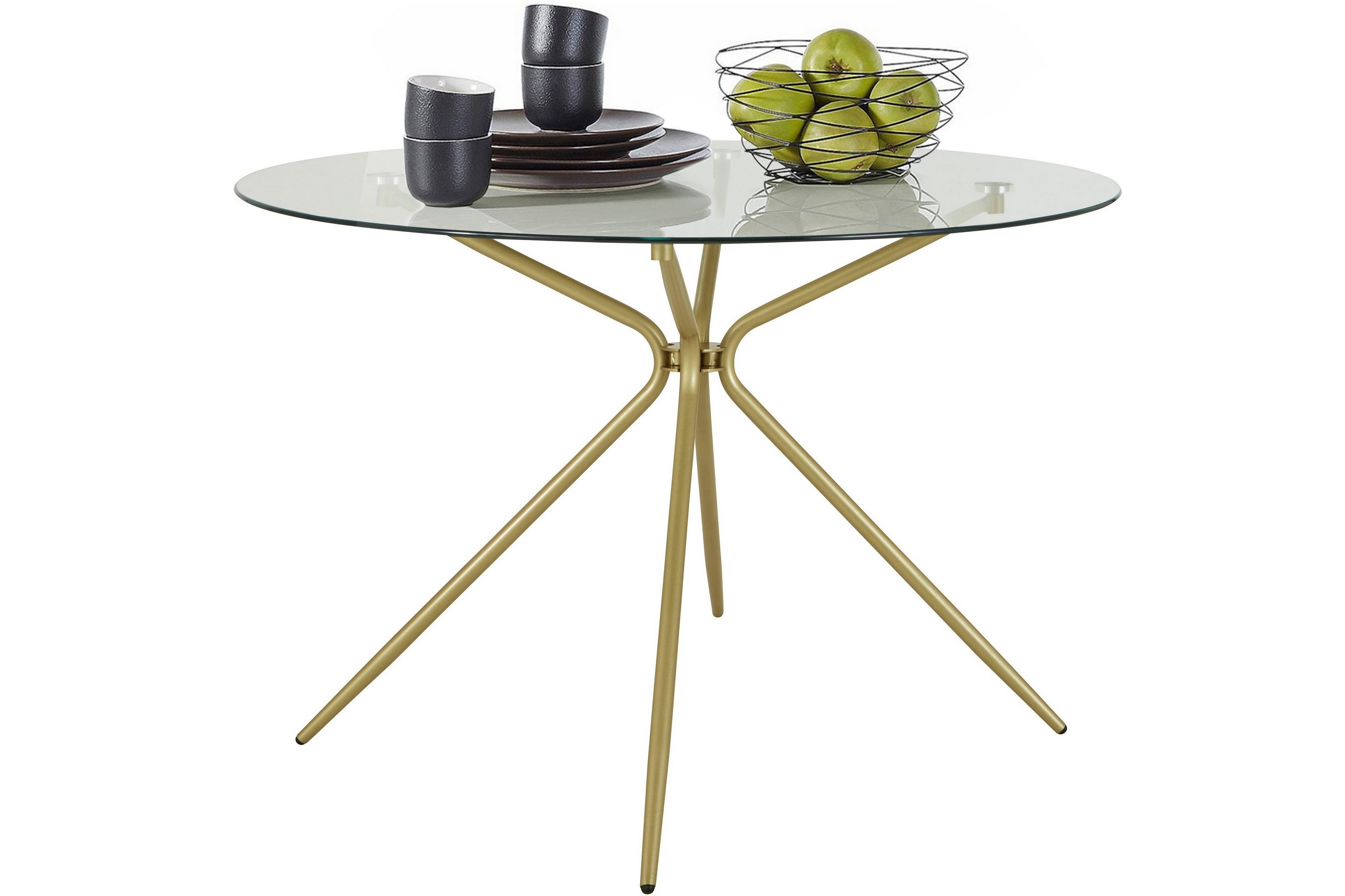 Matbord Ruckingee Runt 110 cm Mässing
