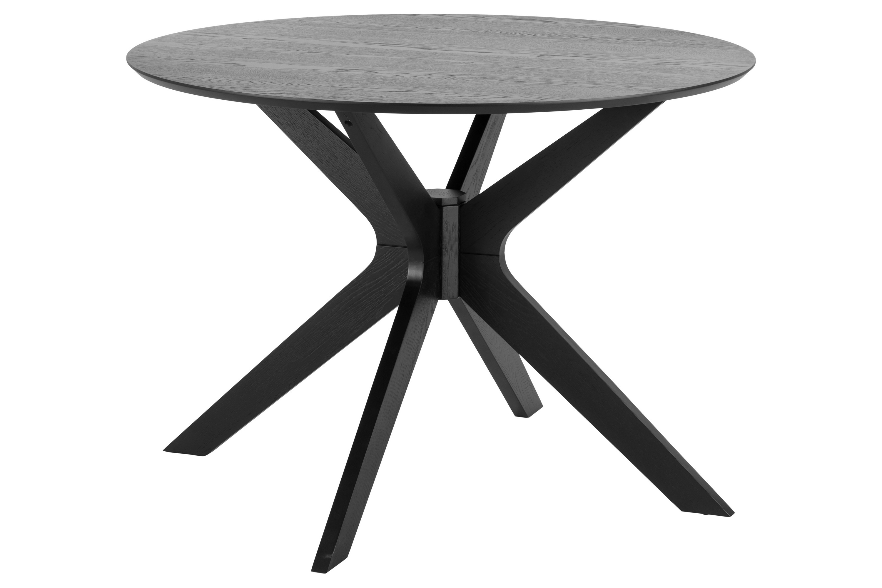 Matbord Sanae 105 cm Rund Svart