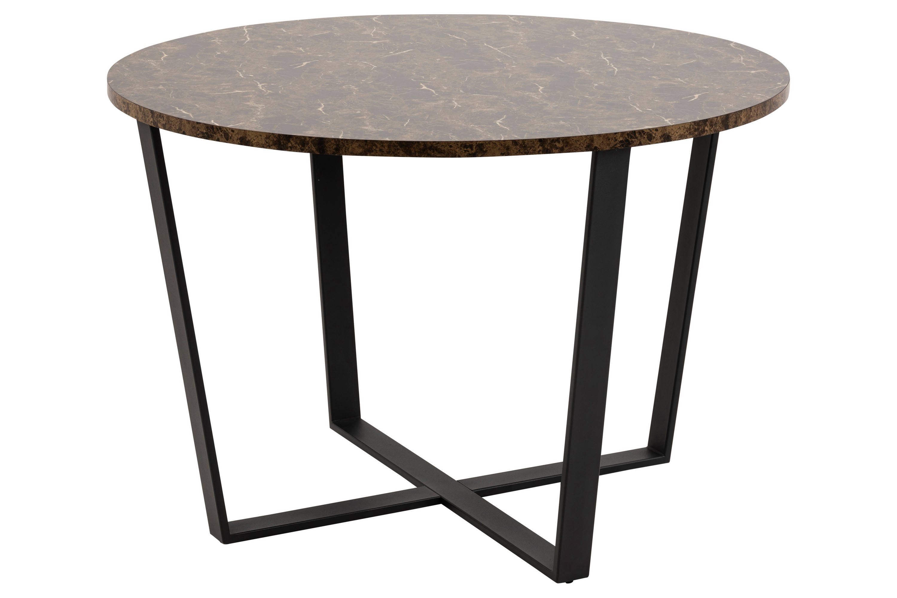 Matbord Sansi 110 cm Rund Brun