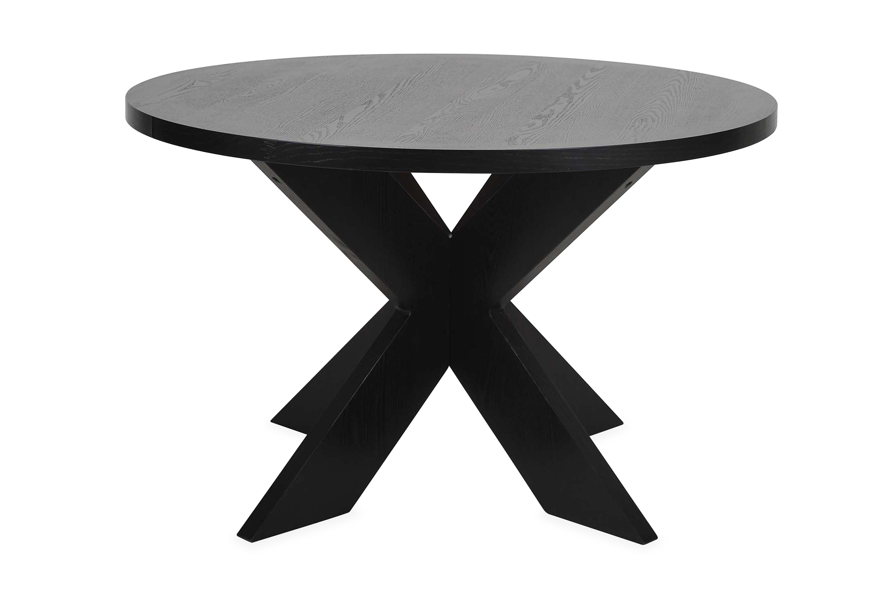 Matbord Seven 120 cm Runt Svart