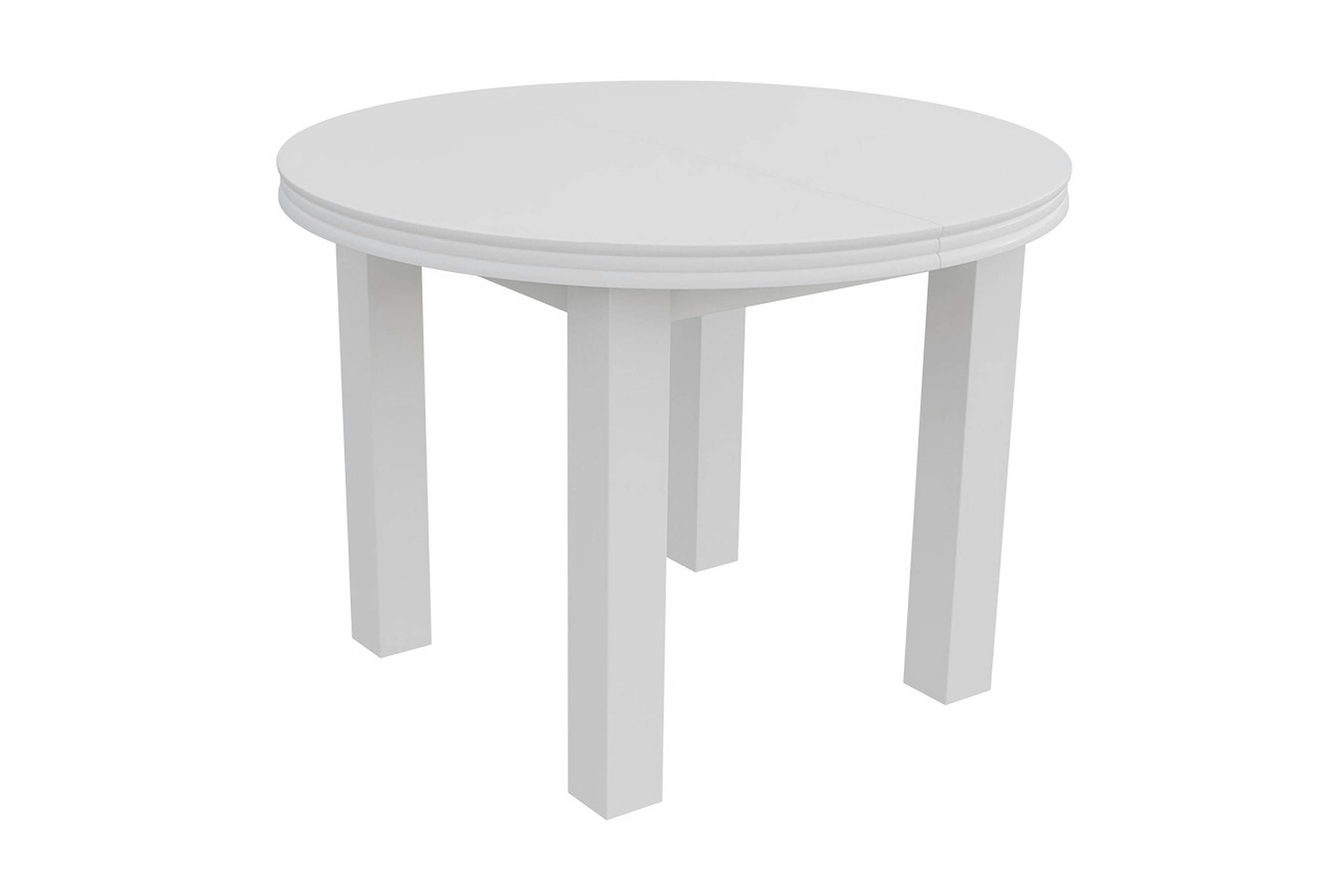 Matbord Tabell 100x100x76 cm Vit