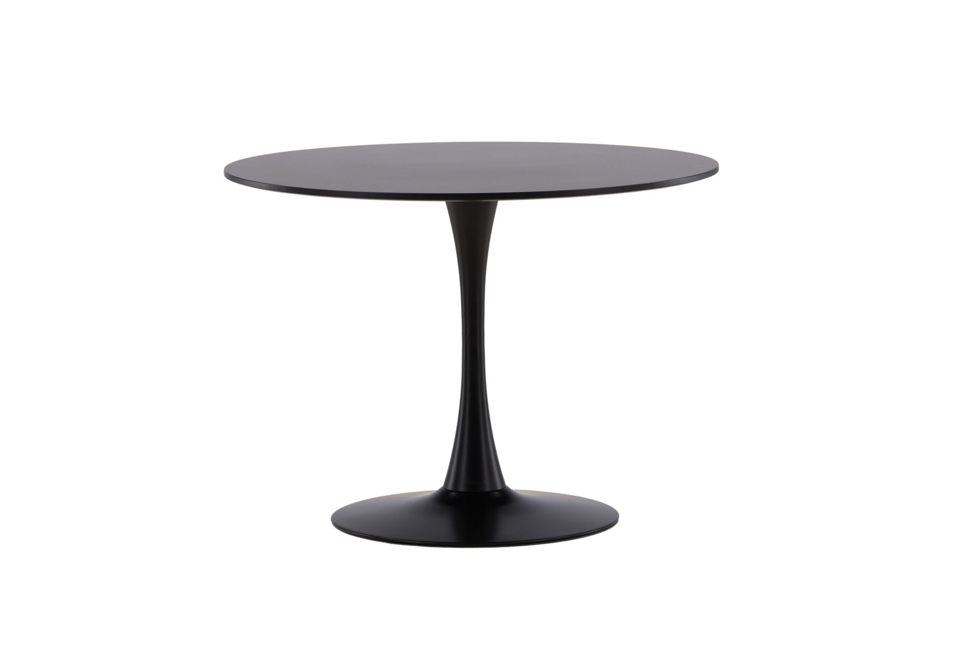Matbord Venture Home Glade Matbord 100x74 cm Runt Black -