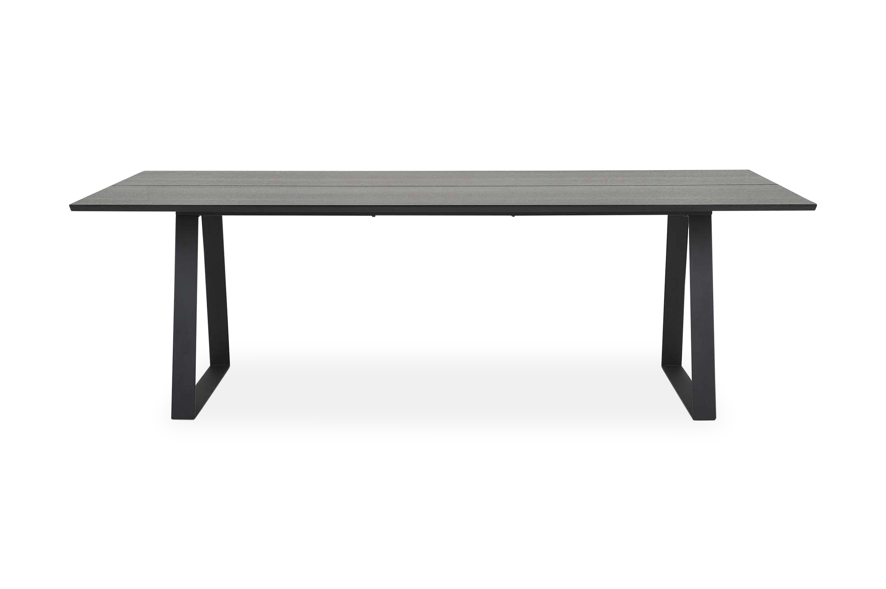 matbord parade 240 cm - svart