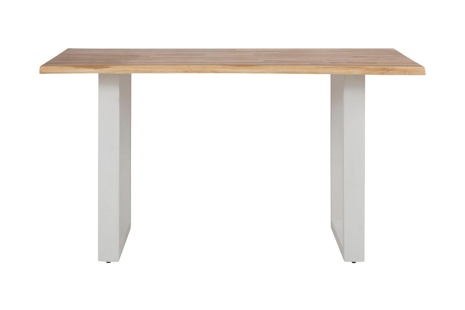 Netan Matbord 140 cm - Akacia Brun/Vit