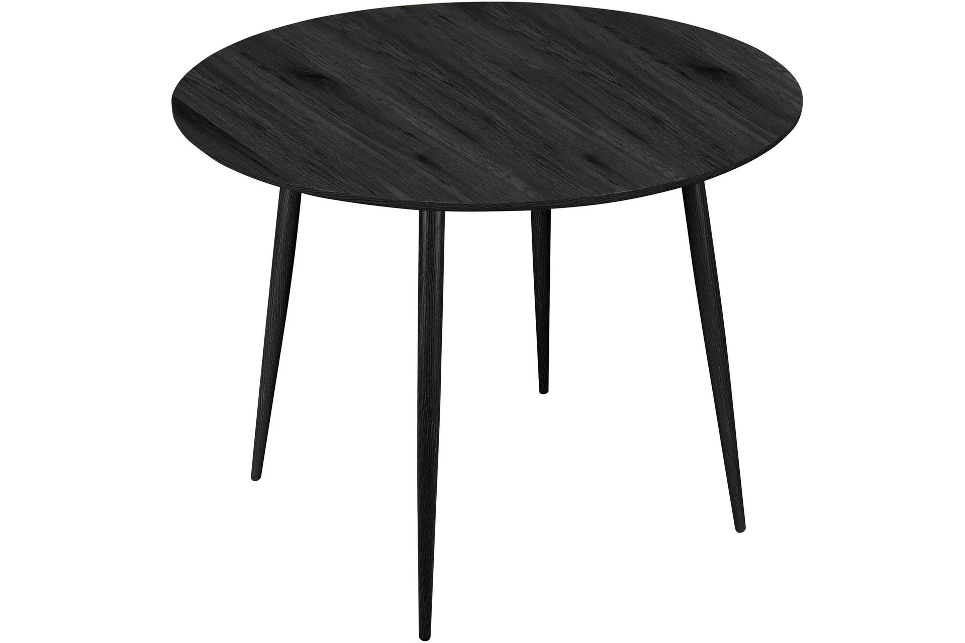 Oktoos Matbord Runt 100 cm - Svart