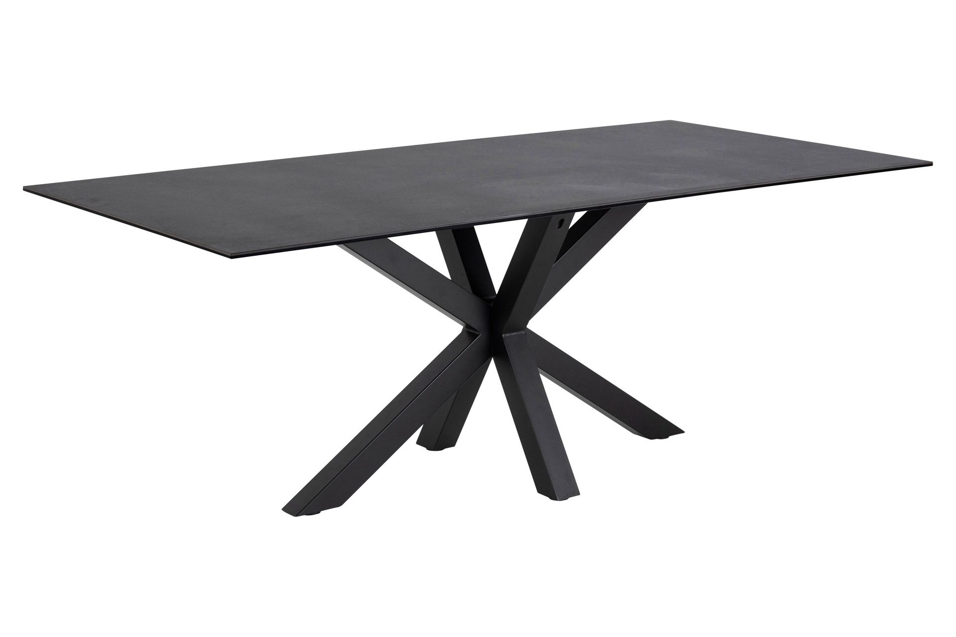 Parkins Matbord 160 cm - Svart