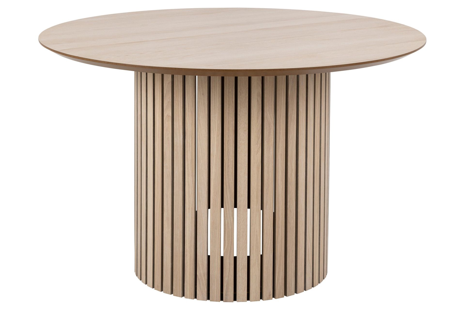 sakie matbord 120 cm rund - vit