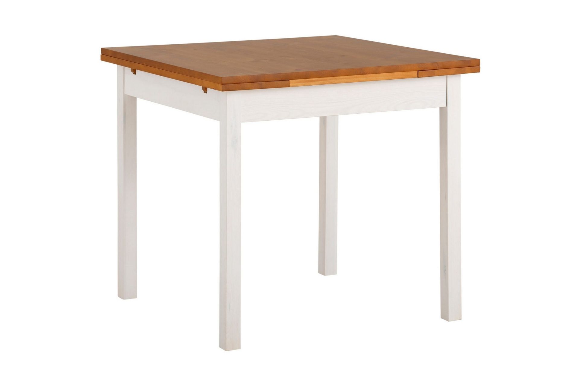 Scapa Förlängningsbart Matbord 80-120 cm - Vit/Brun