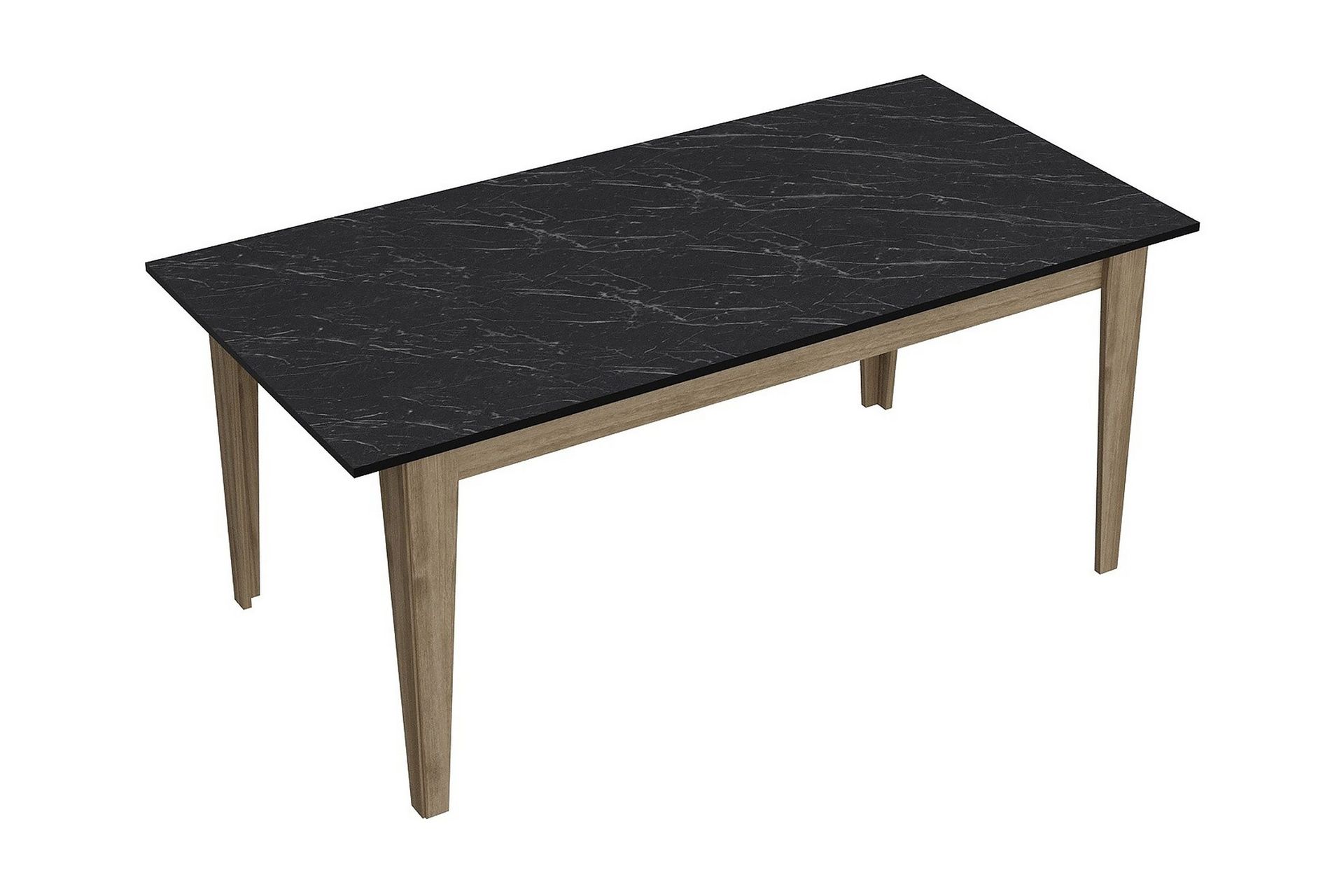 Sincerely Matbord 180 cm - ValnötSvart