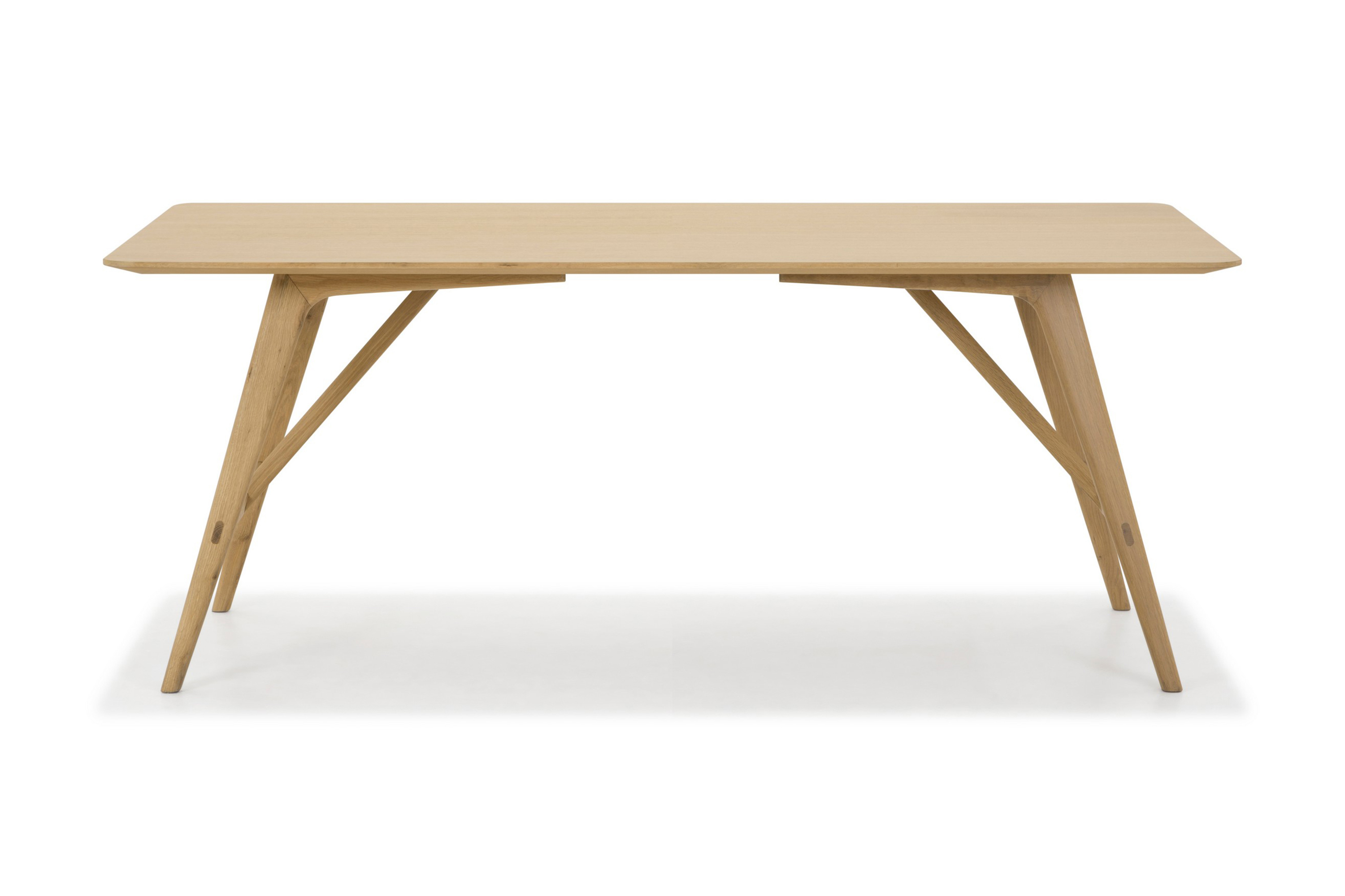 Skagana Matbord Köksbord 140 cm Ek TräBrun