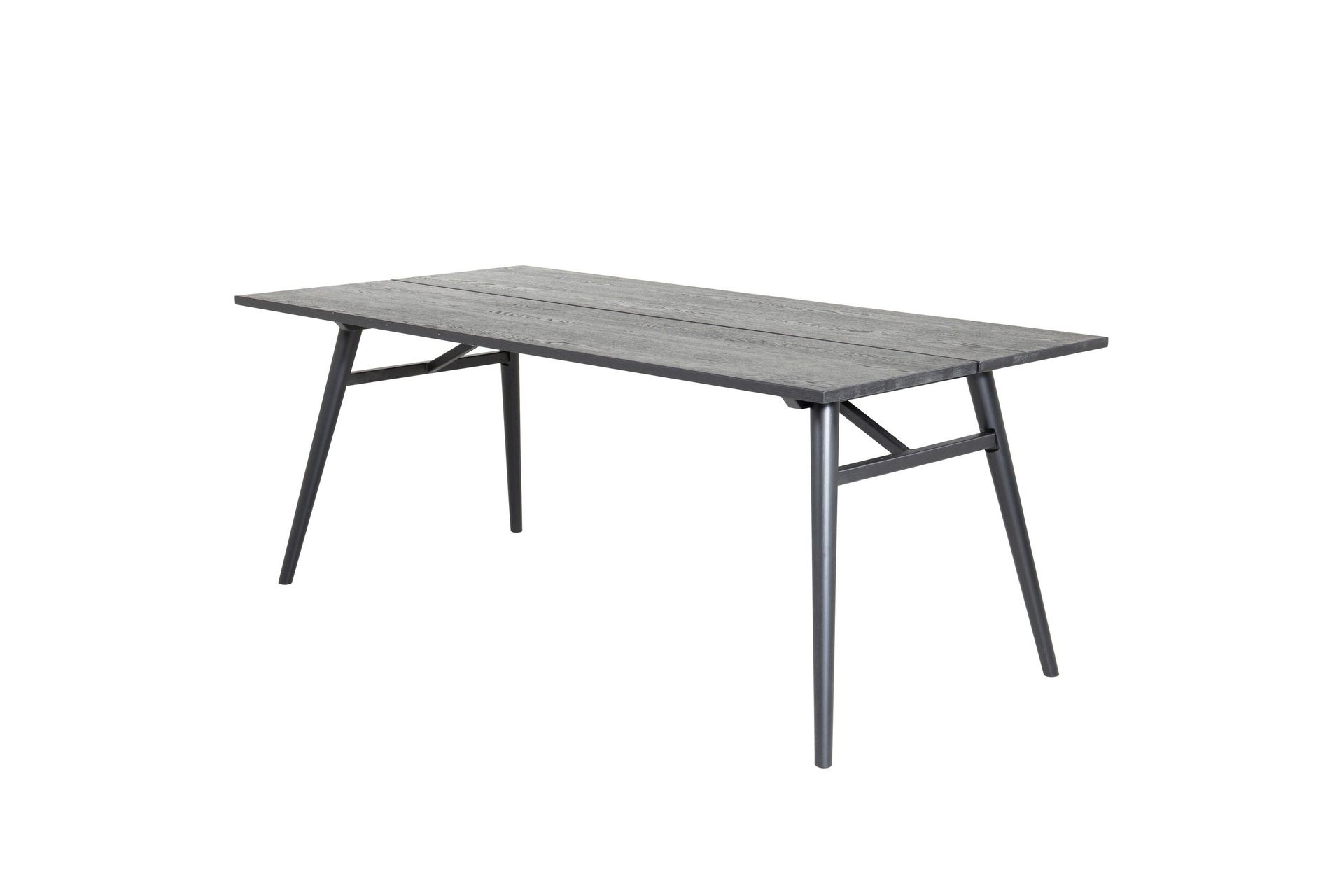 Sleek Matbord 195 cm F&ouml;rl&auml;ngningsbart - Svart