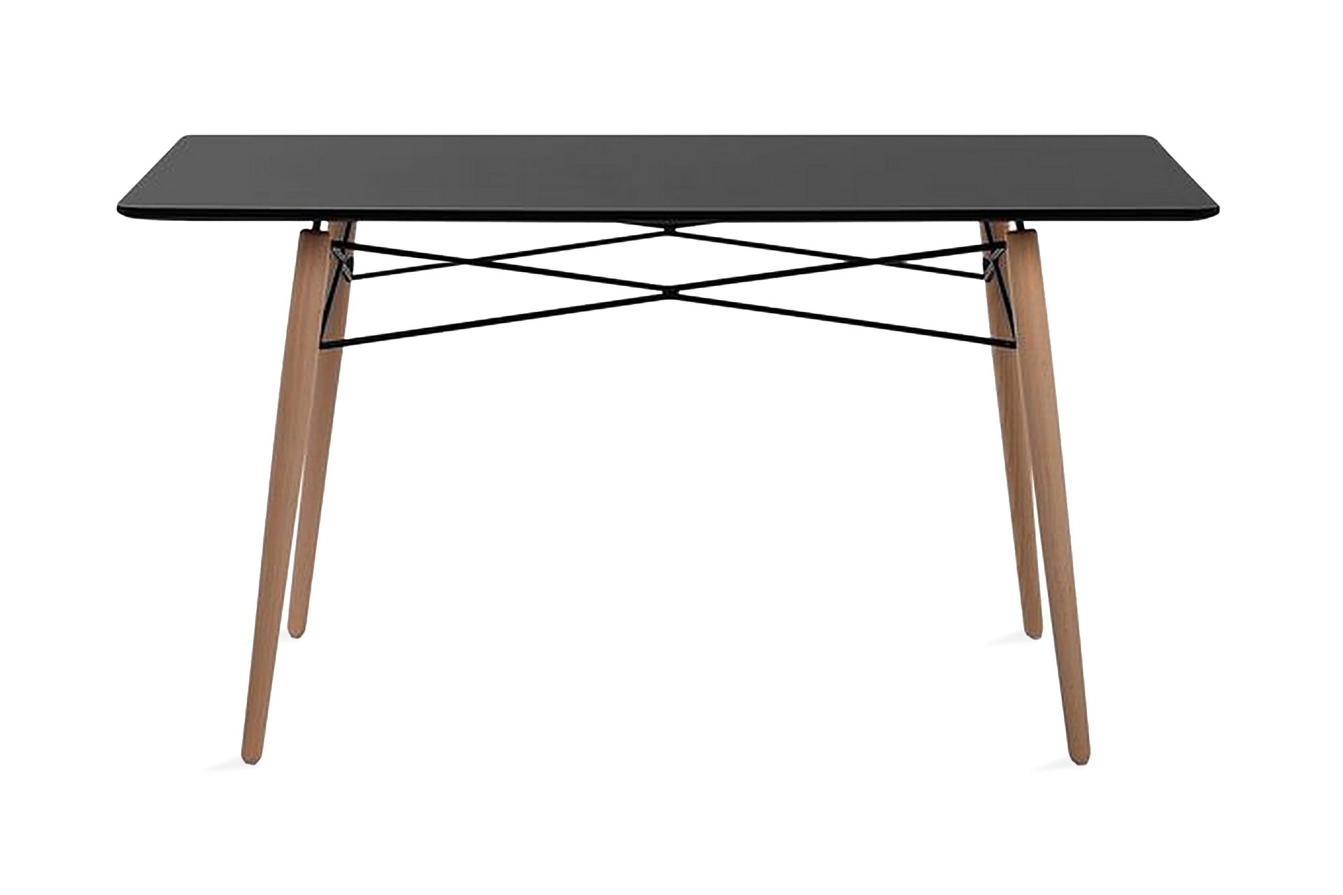 Stracke Matbord 140x80 cm - Svart