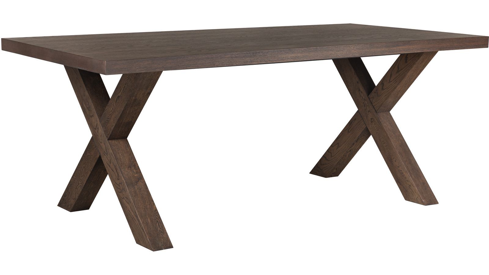 Matbord Lindor 200x100 cm - Oljad brun ekfaner