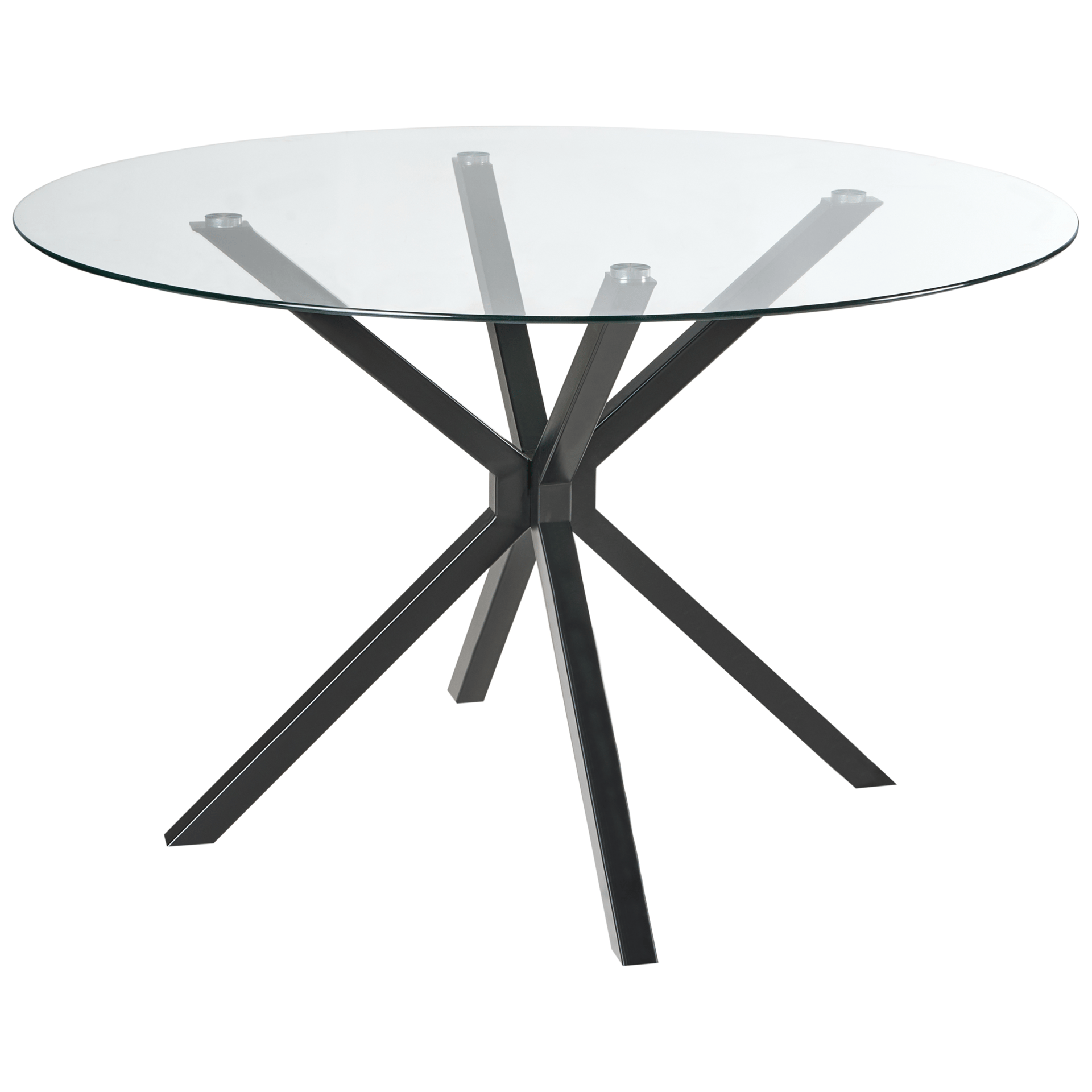 Matbord Meston 120 cm - Svart