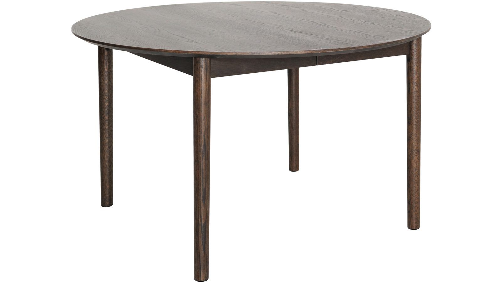 Matbord Nordal 130+50+50 cm - Brunlackad