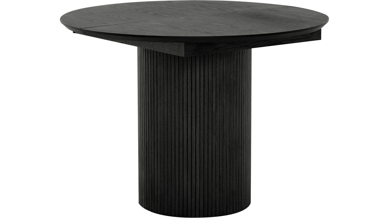 Matbord Odmark 105 cm - Svartlackad Ask