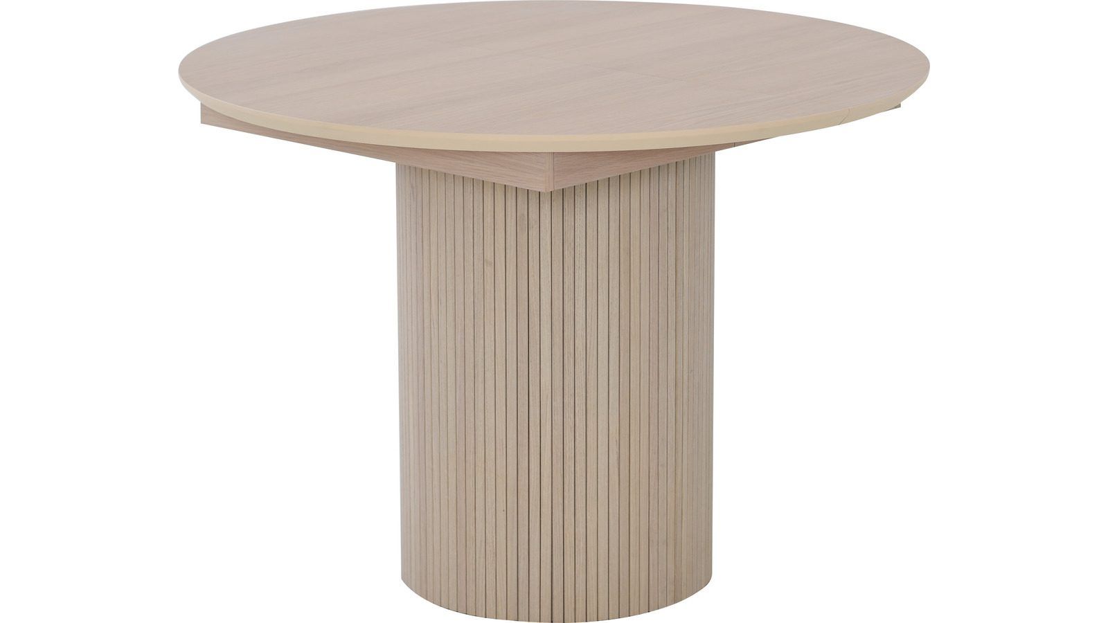 Matbord Odmark 105 cm - Vitpigmenterad Ek