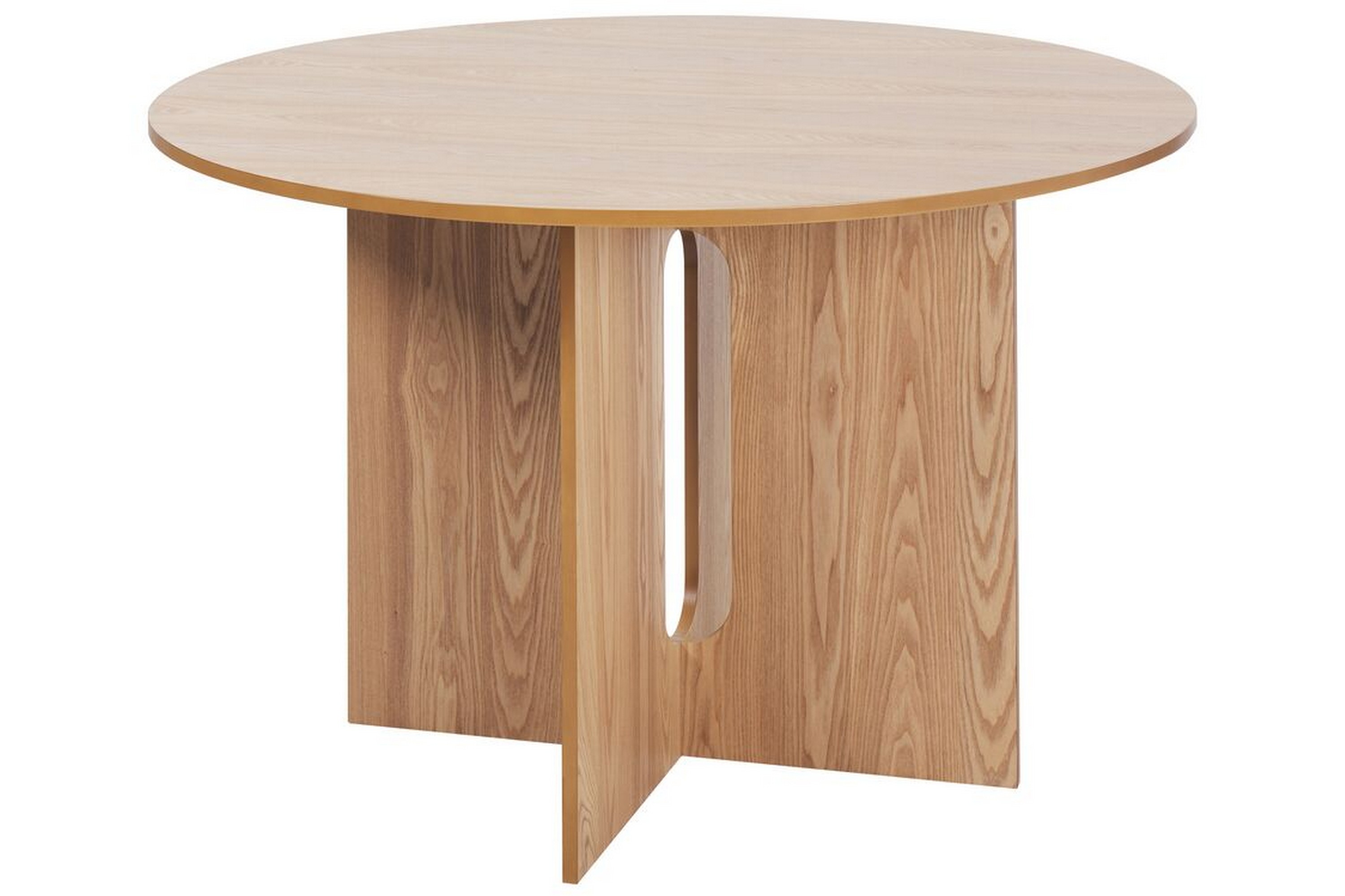 Matbord Stettler 120 cm Rund Ljusbrun