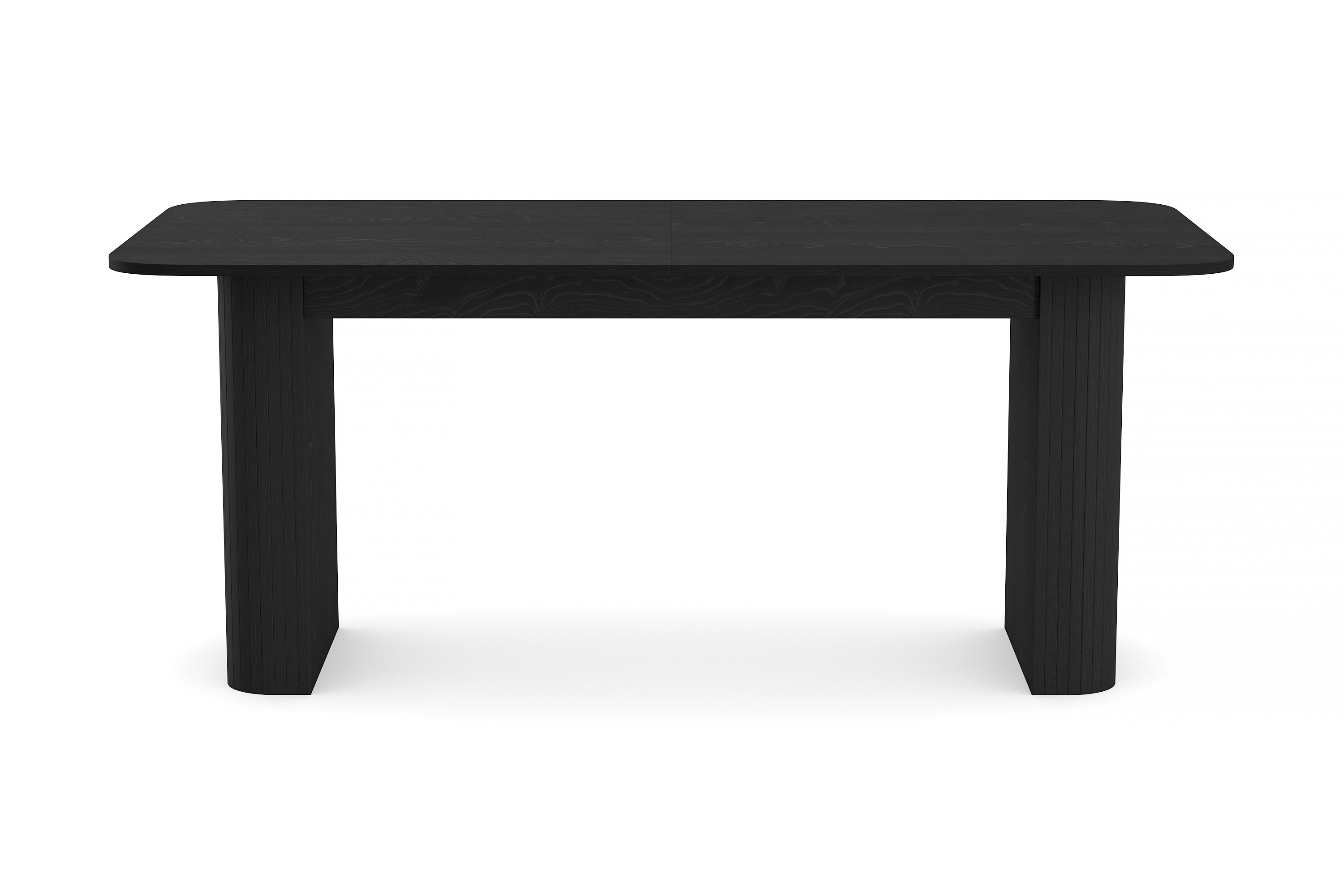 Matbord Kopparbo 160-220 cm Förlängningsbart Svart trä