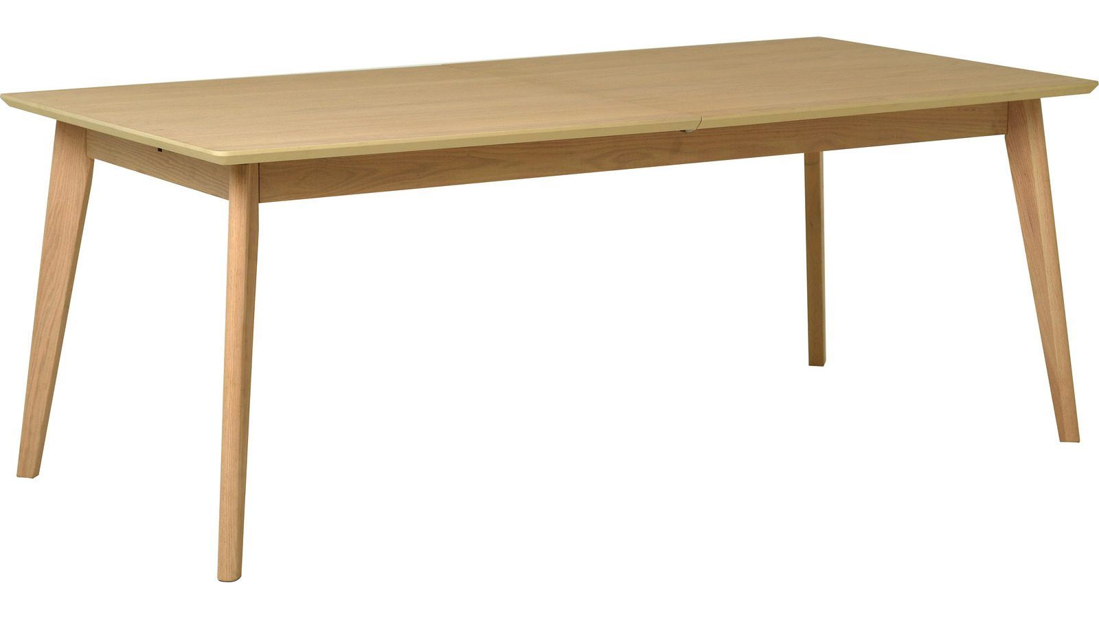 Matbord Ålvik 200/300x95 cm - Vitpigmenterad ek