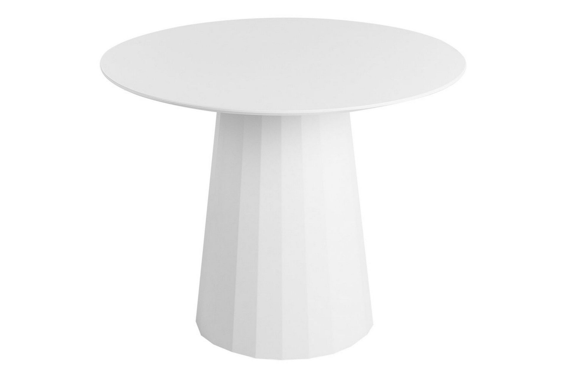 Matbord Plato Vit - Vit