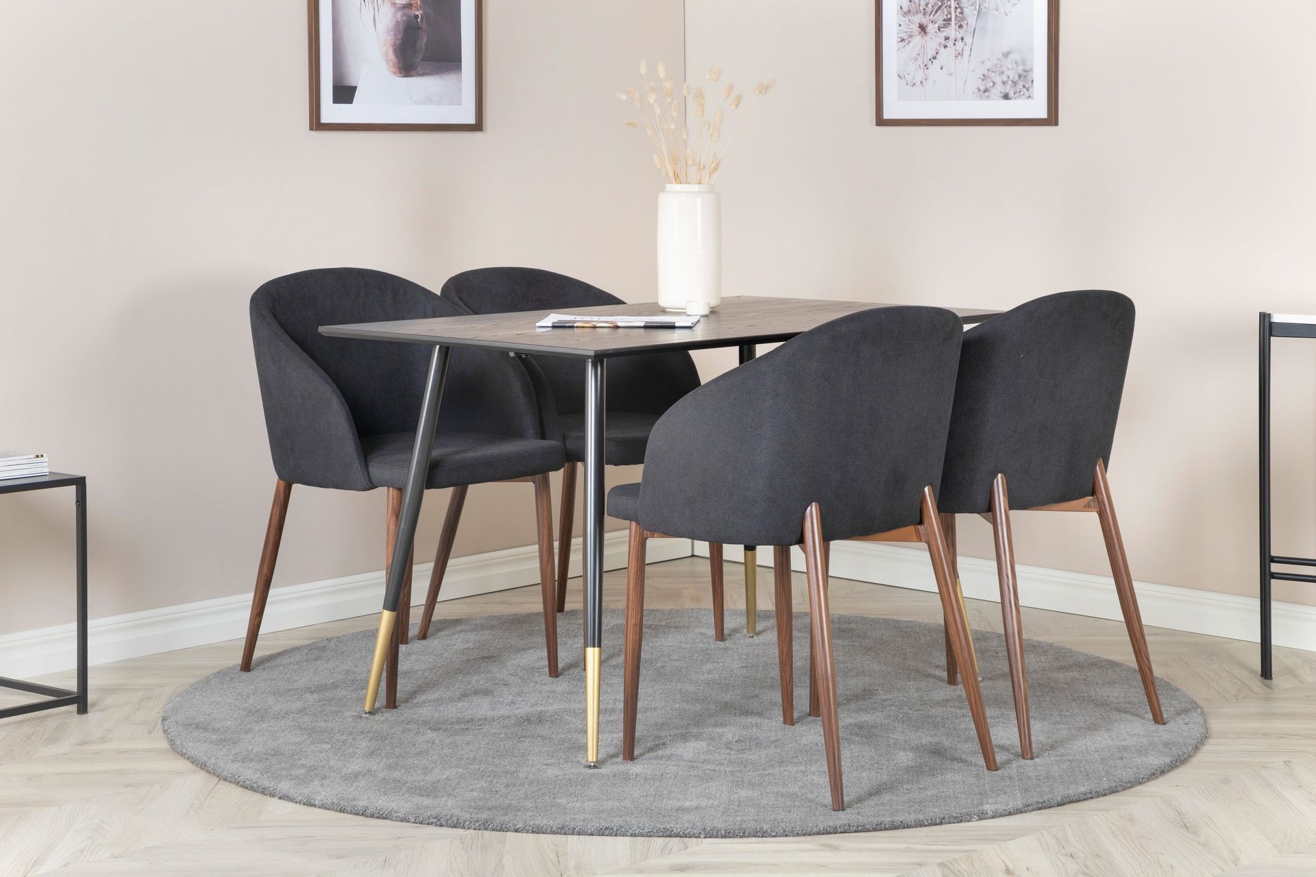 Balisa Matgrupp 120 cm + 4 st Kullersbro Matstolar -