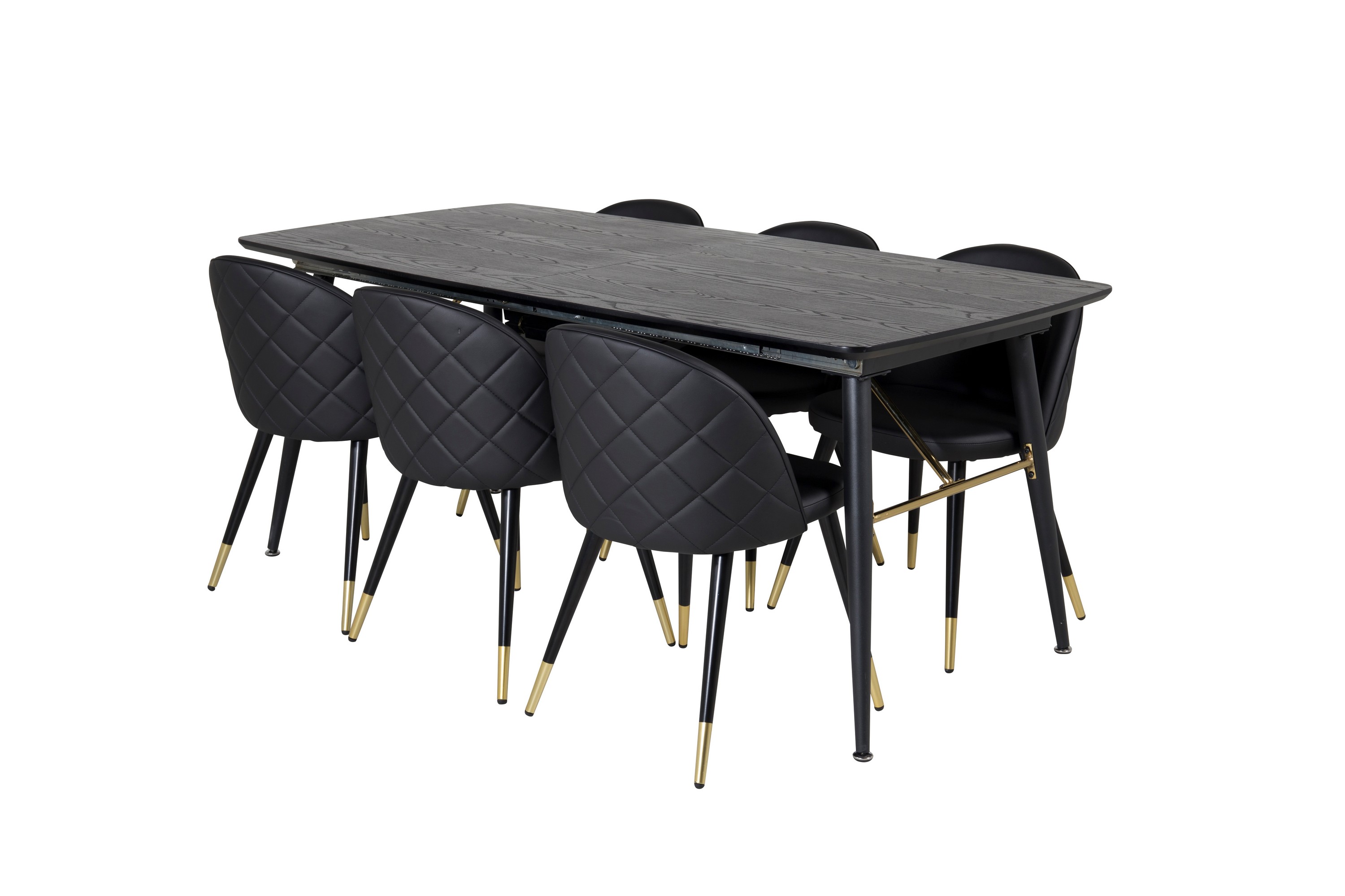 Matbord Irunea 180 cm med 6 st Valera Matstol