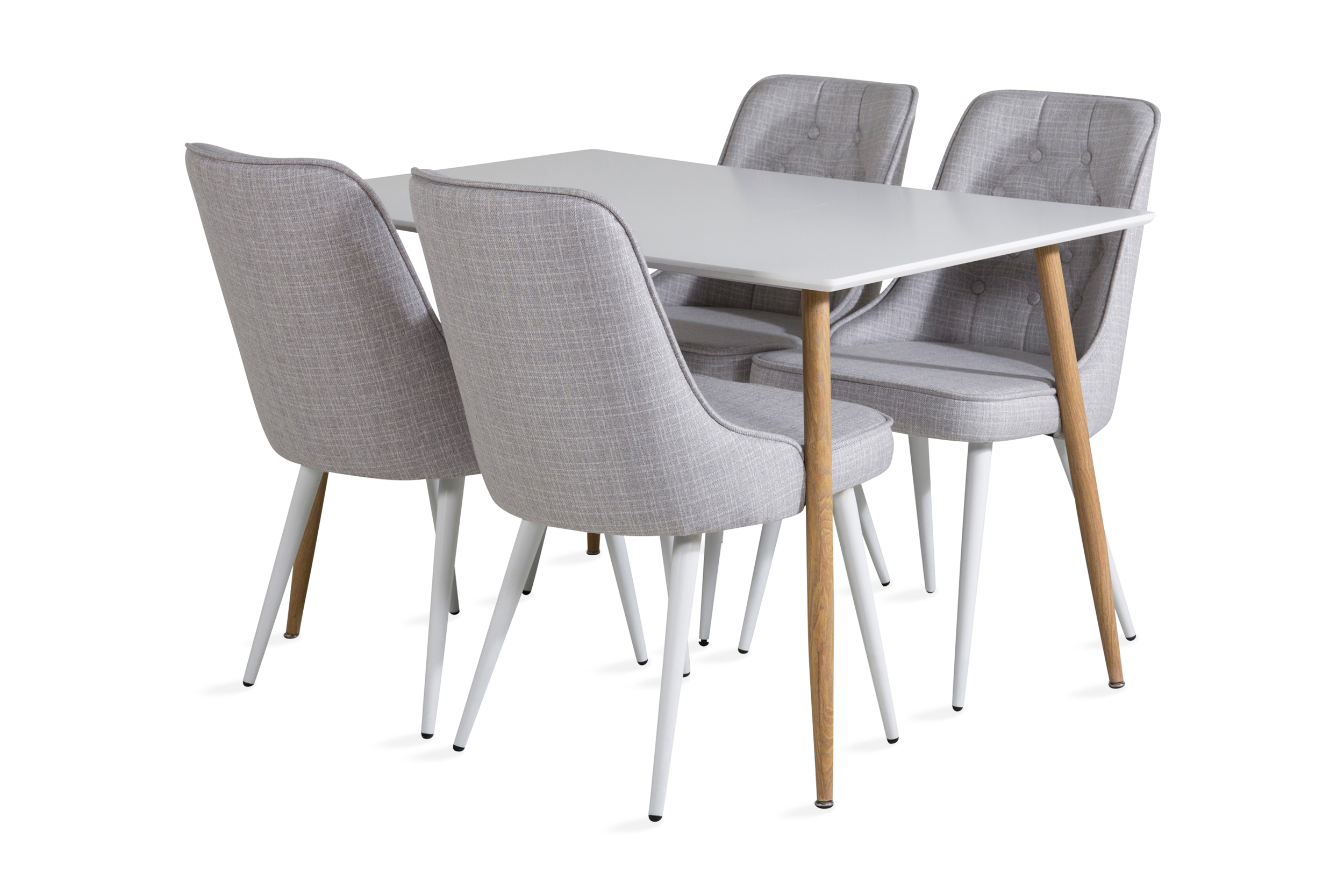 Matbord Pontus 120 cm med 4 st Valera Matstol