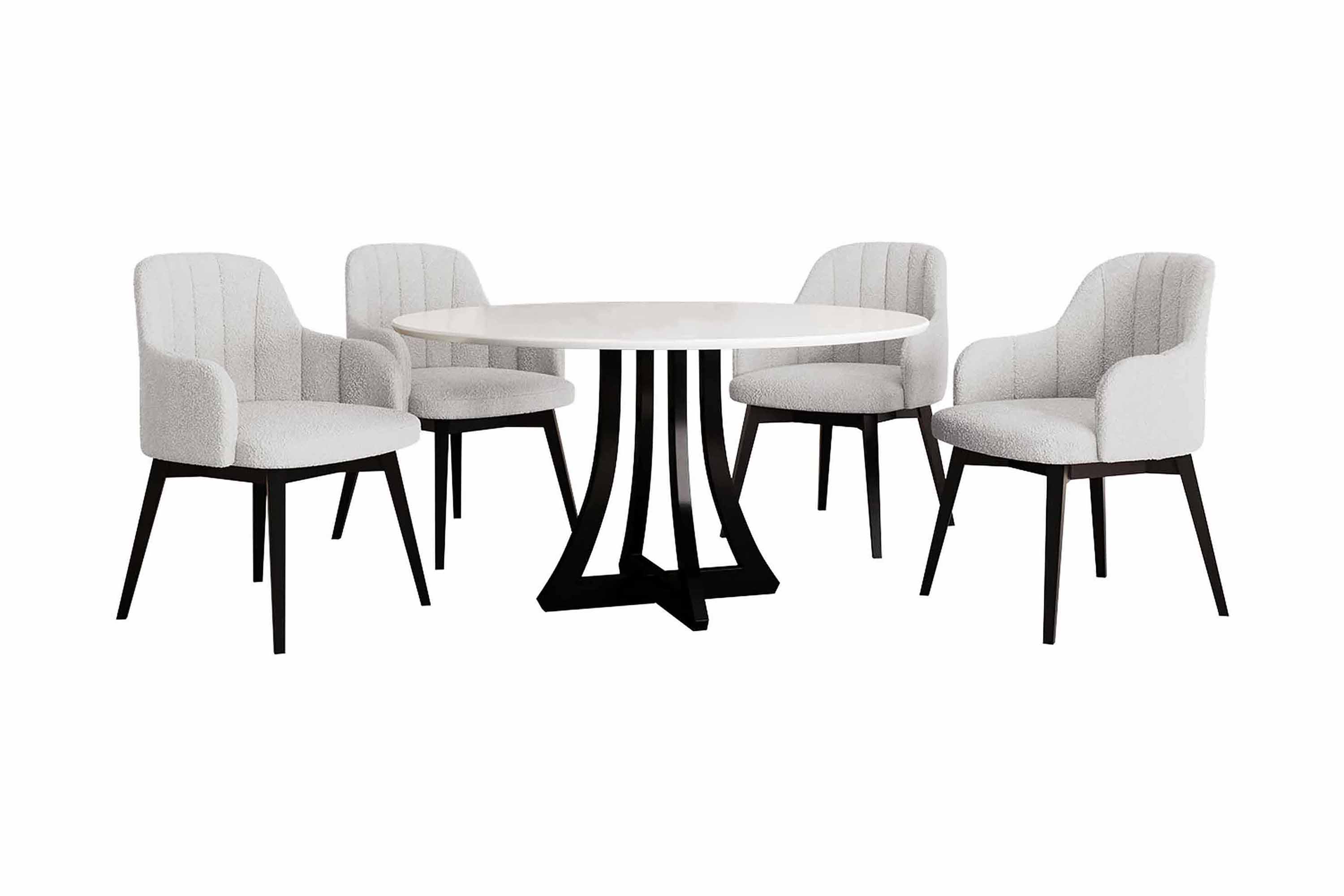 matgrupp habit rund vit\svart -