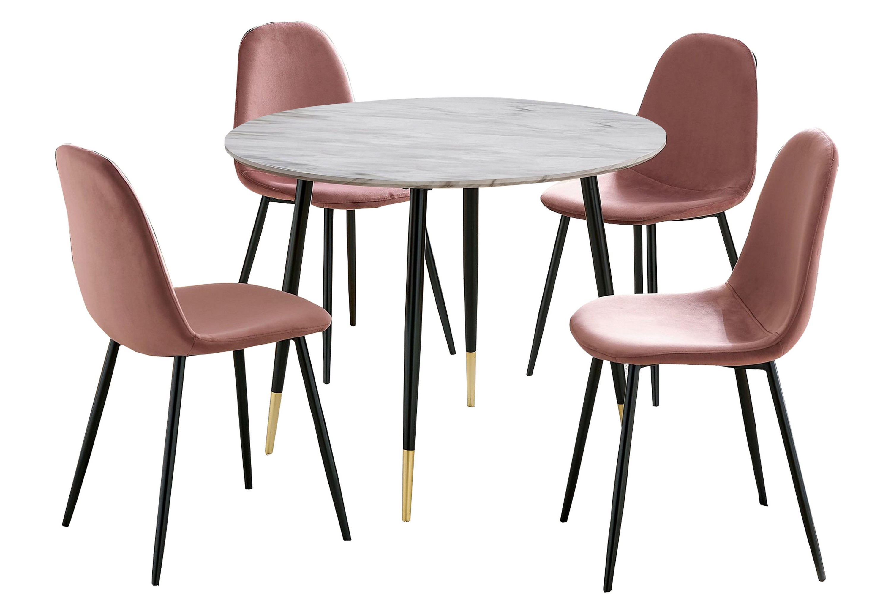 Matgrupp Reddeer 100 cm Ljusrosa/Vit/Svart