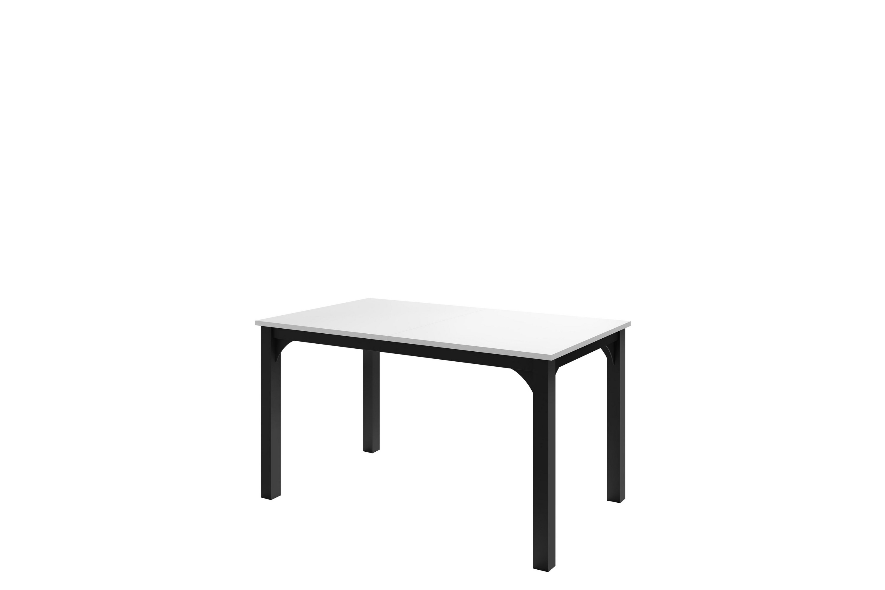 millport matbord 178 cm - svart/vit