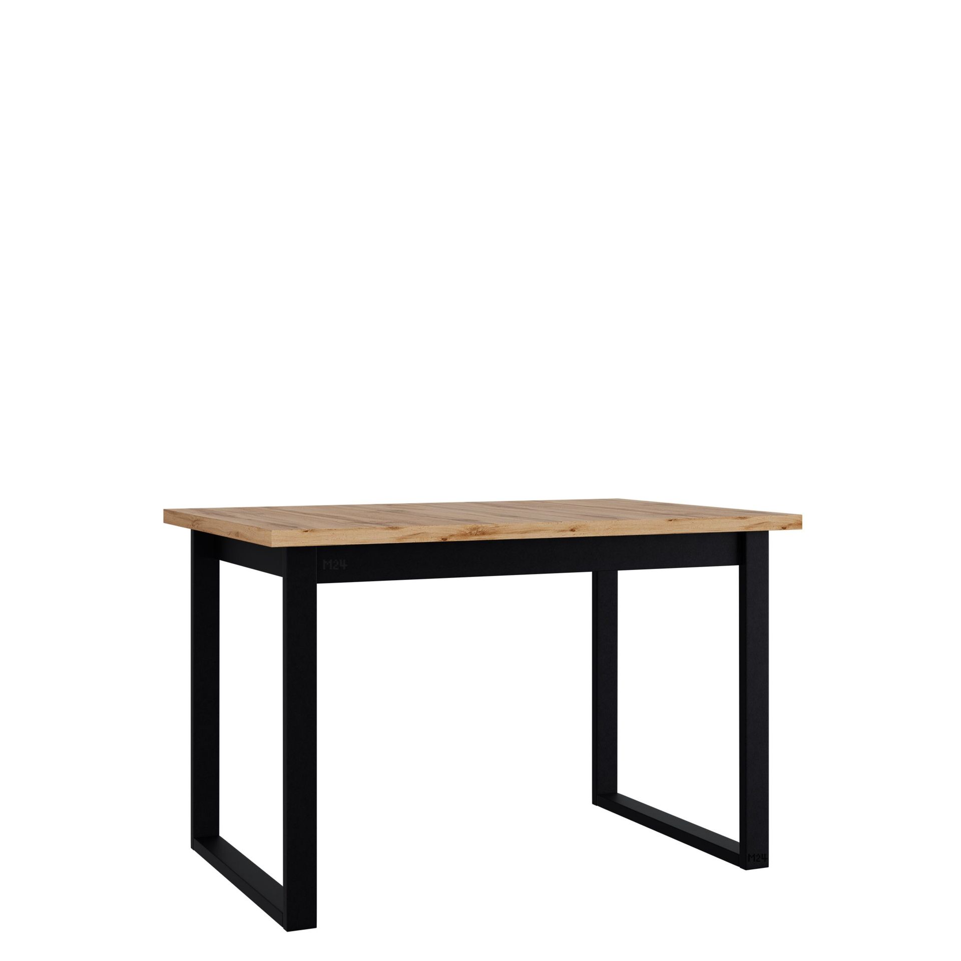 Mirlen Matbord 140 cm Rektangul&auml;r - Svart/Brun