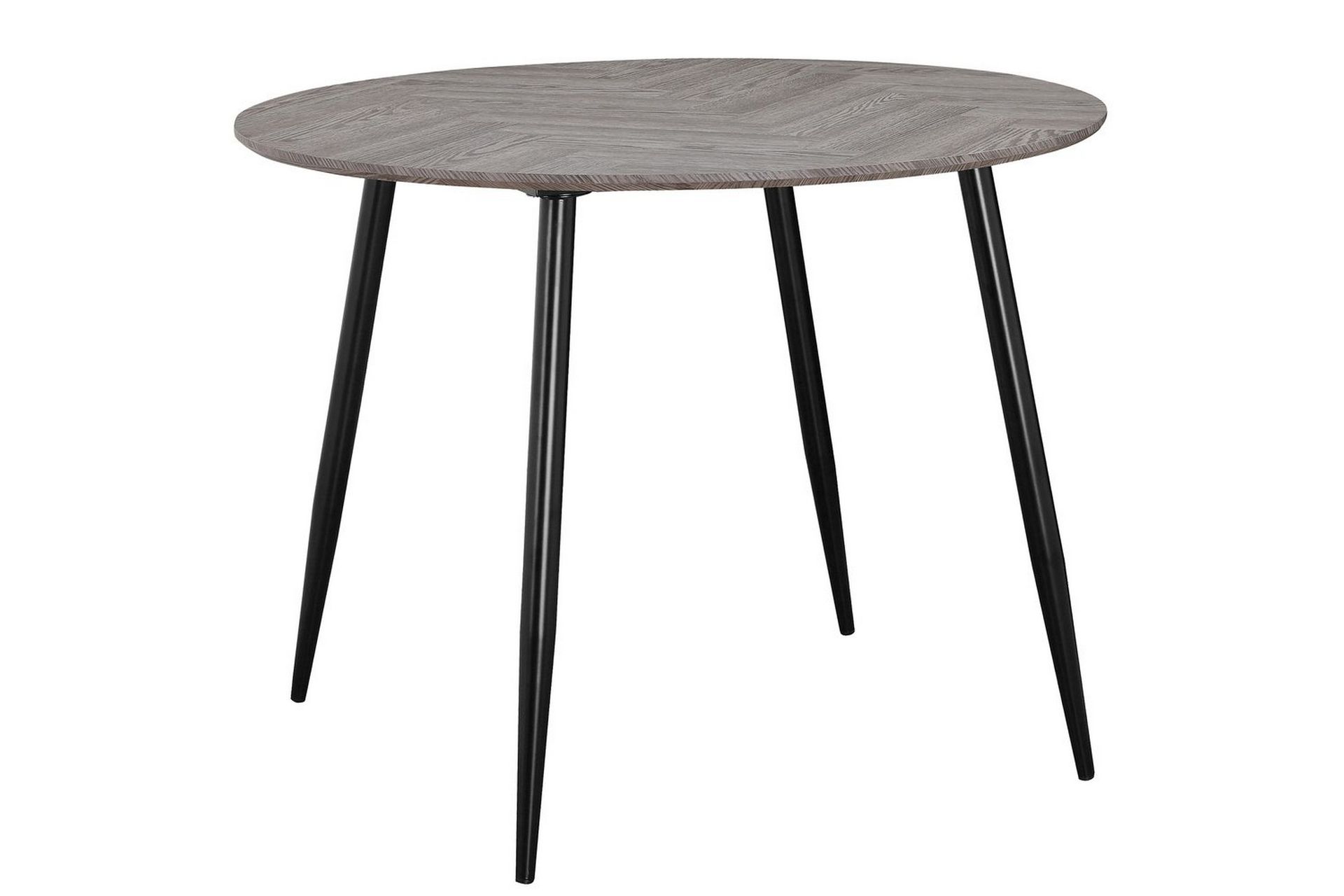 monza matbord rund 100 cm - vit