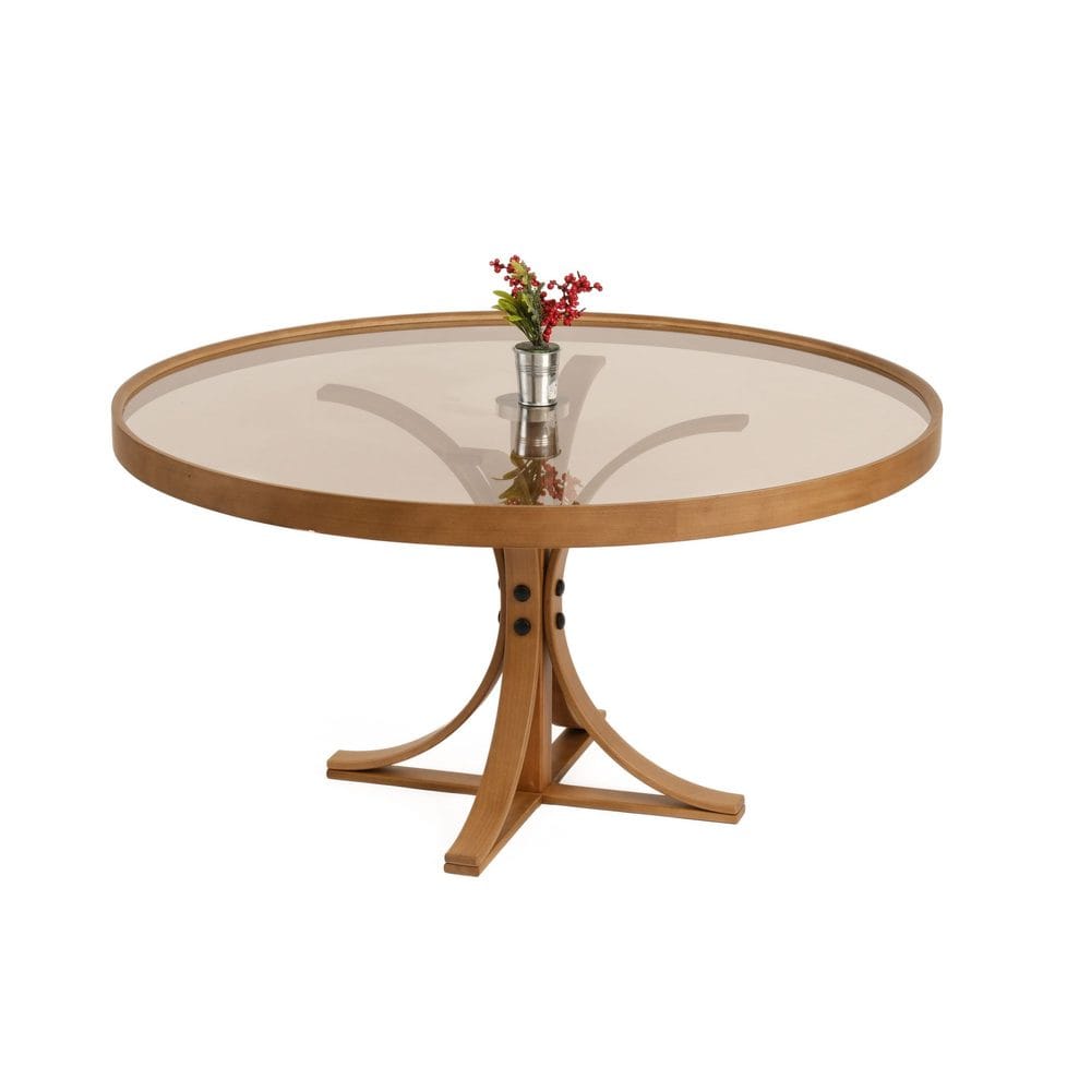 namarta soffbord 80 cm - mörkbrun