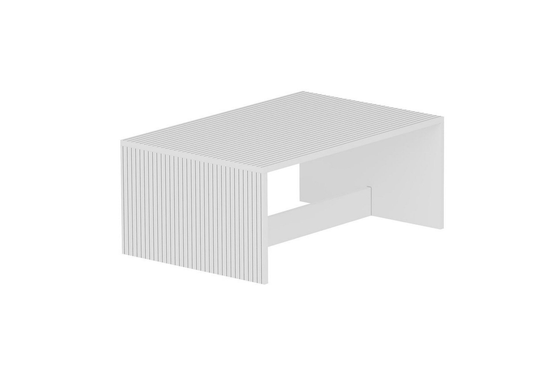 Naro Soffbord 90 cm - Vit