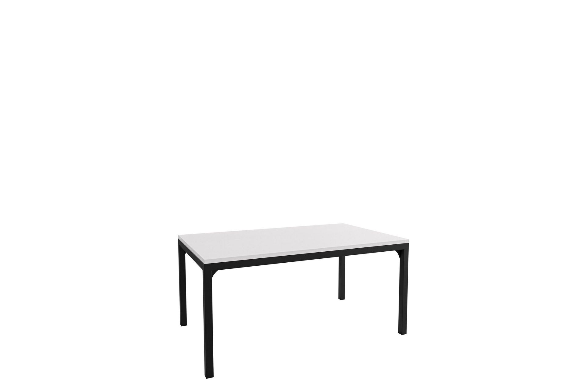 Nerima Soffbord 100 cm - Svart/Vit