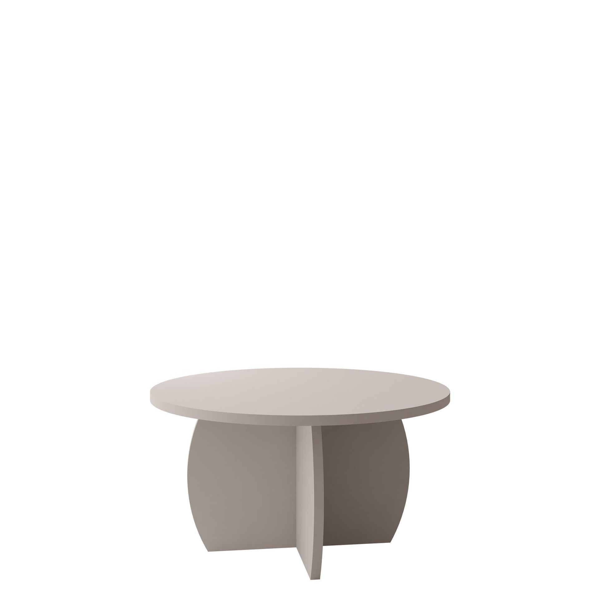 Neyloren Soffbord rund 74 cm - beige