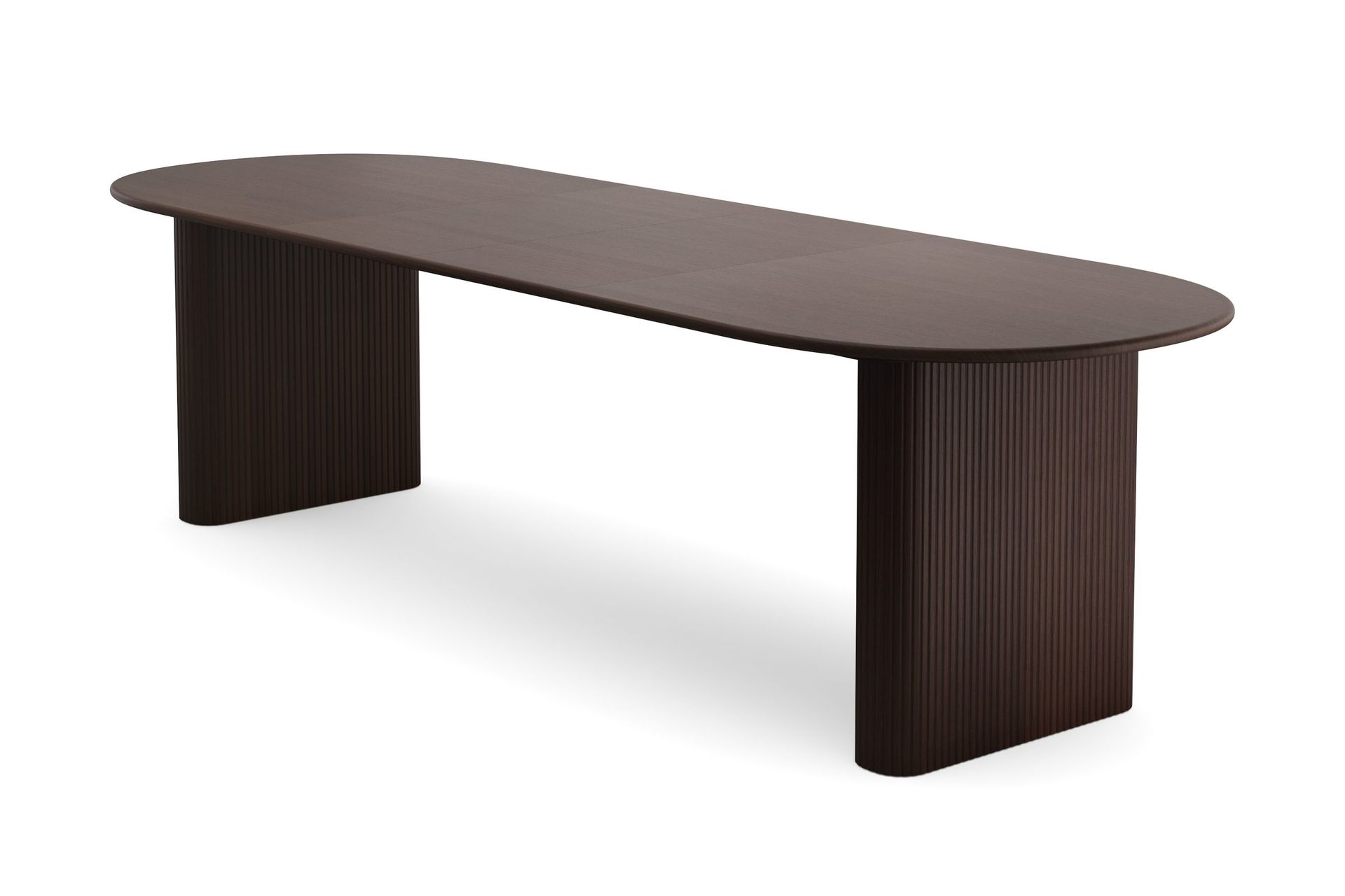 Noira Förlängningsbart Matbord 220/320x100 cm Fanér - Rökt ek