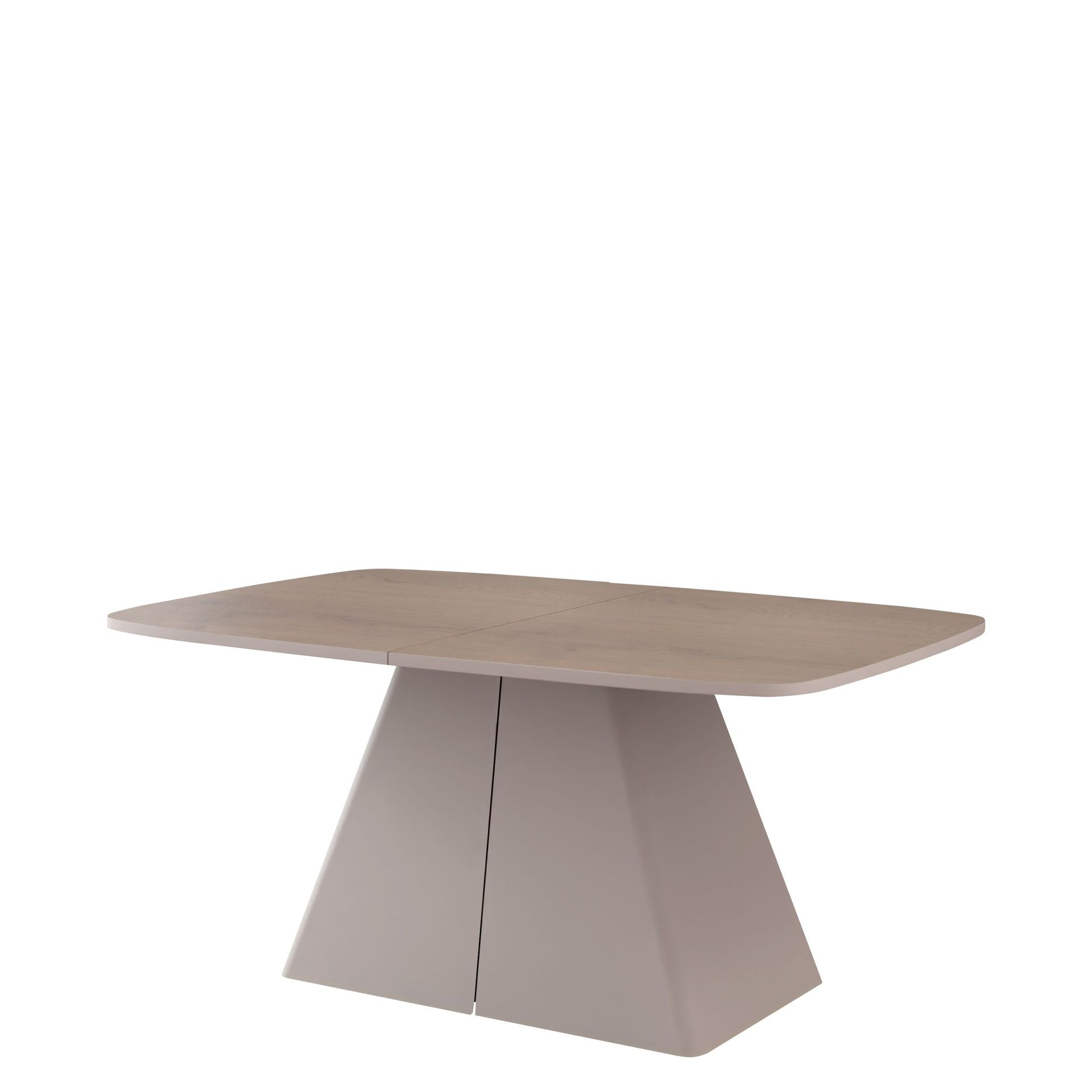 Novaj Matbord f&ouml;rl&auml;ngningsbart 180-256 cm - beige, ljusbrun