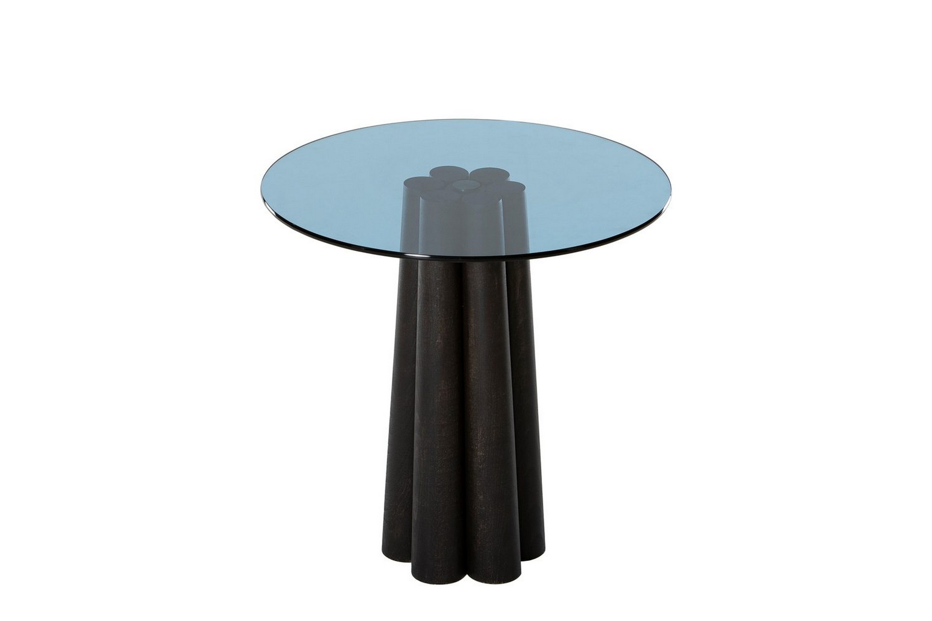 novera soffbord 50 cm - svart/blå