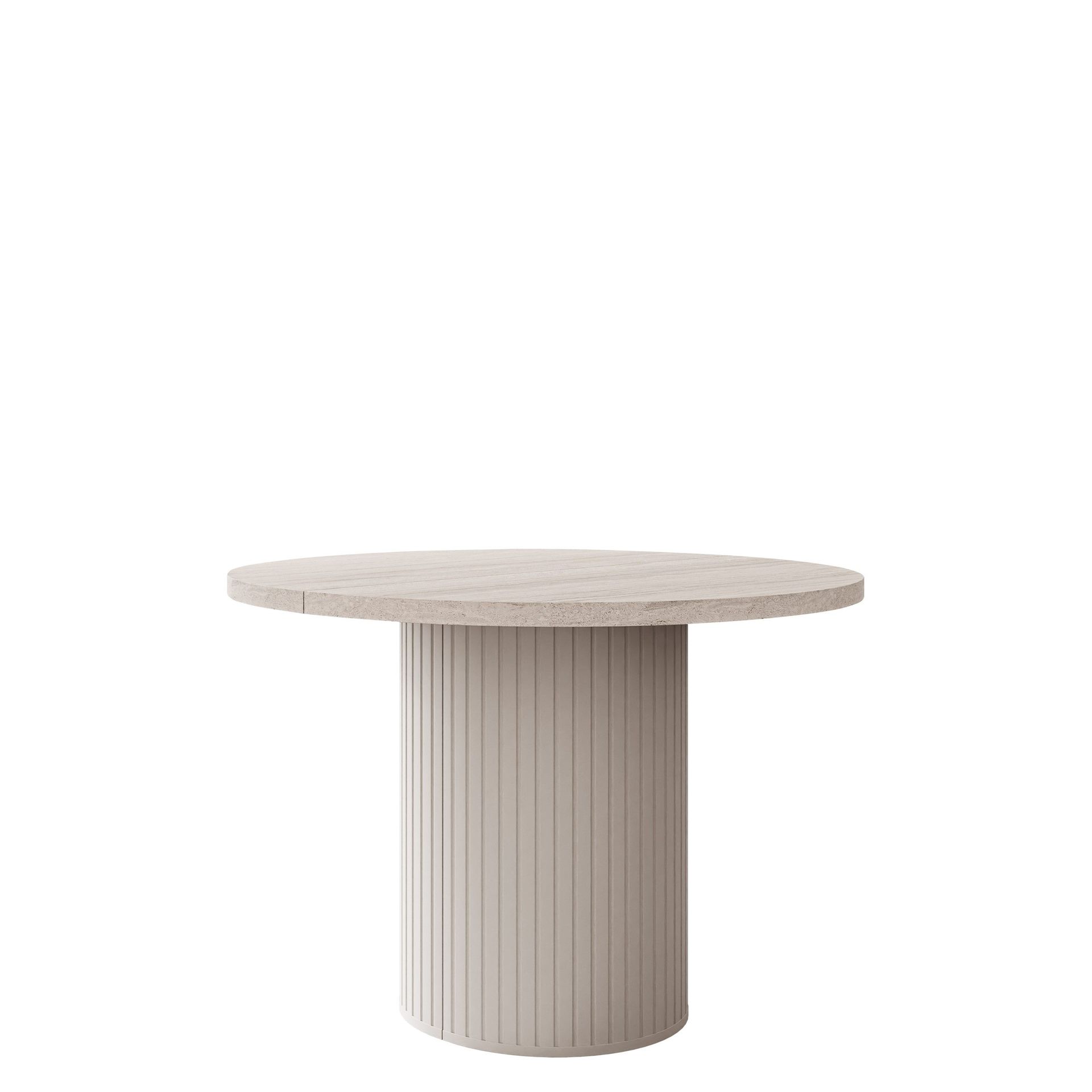 Pernor Matbord 100x75 cm - Travertin, beige