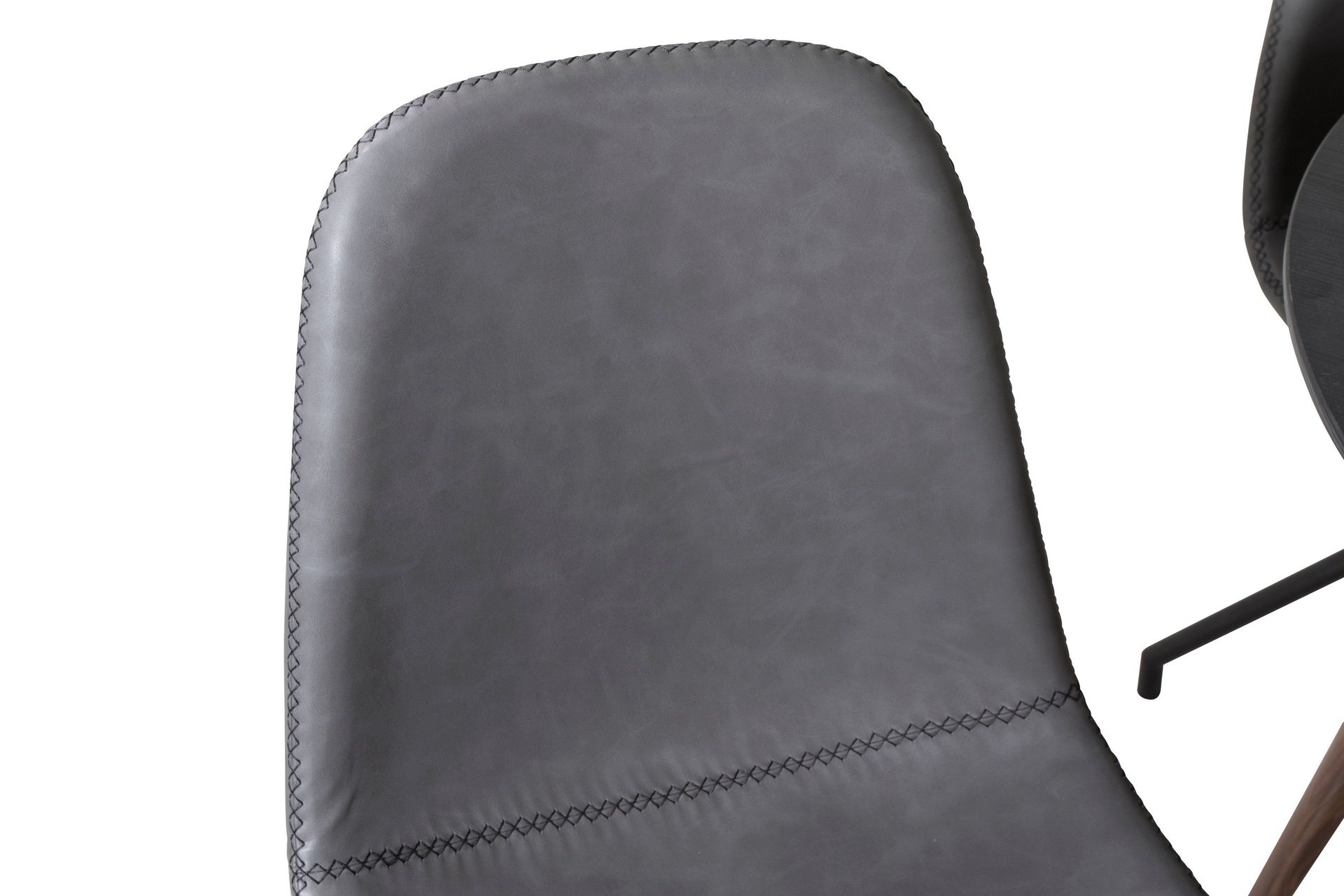 plaza matgrupp 100 cm rund med 4 polar stolar - svart