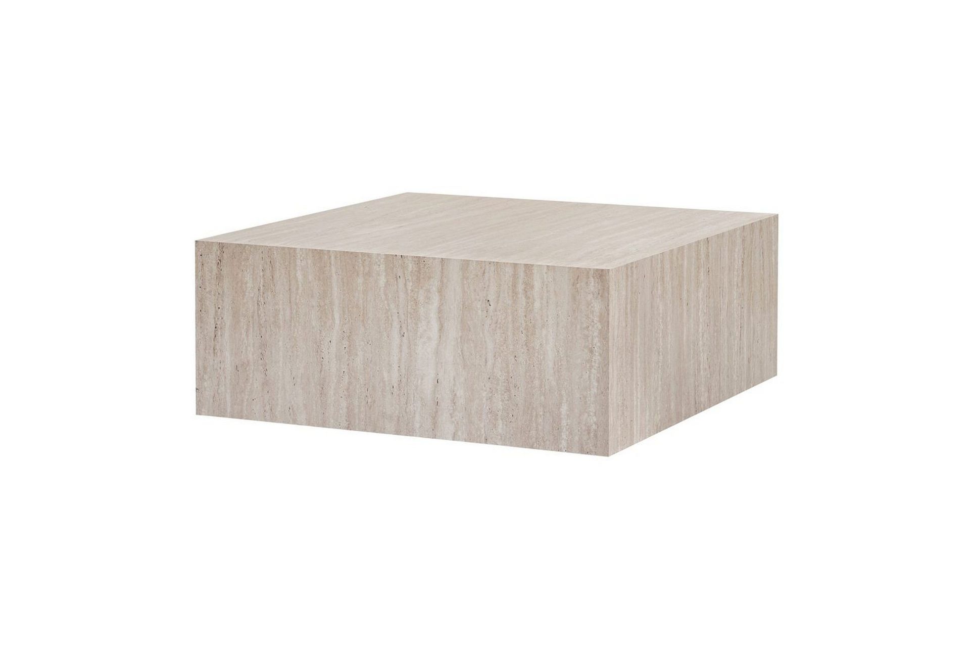Rambabu Soffbord 90 cm - Gul/Brun