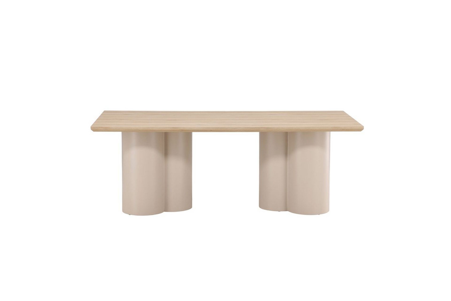 Rektangul&auml;rt matbord Olivia - Beige, 210x100x75