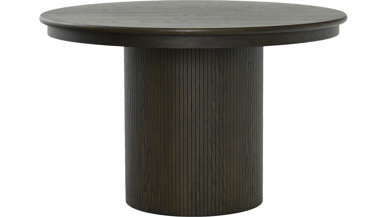 Råvika Matbord Förlängningsbar Rund 120-220 cm - Brun