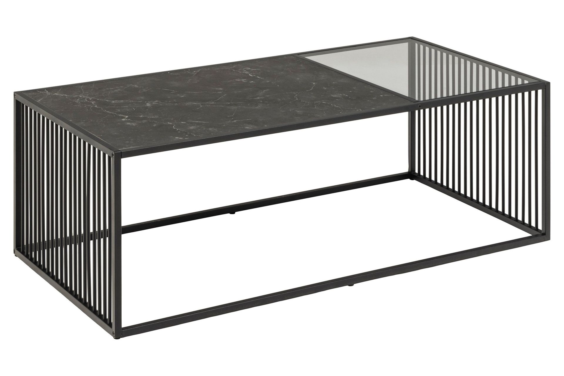 saklani soffbord 120x60 cm - svart